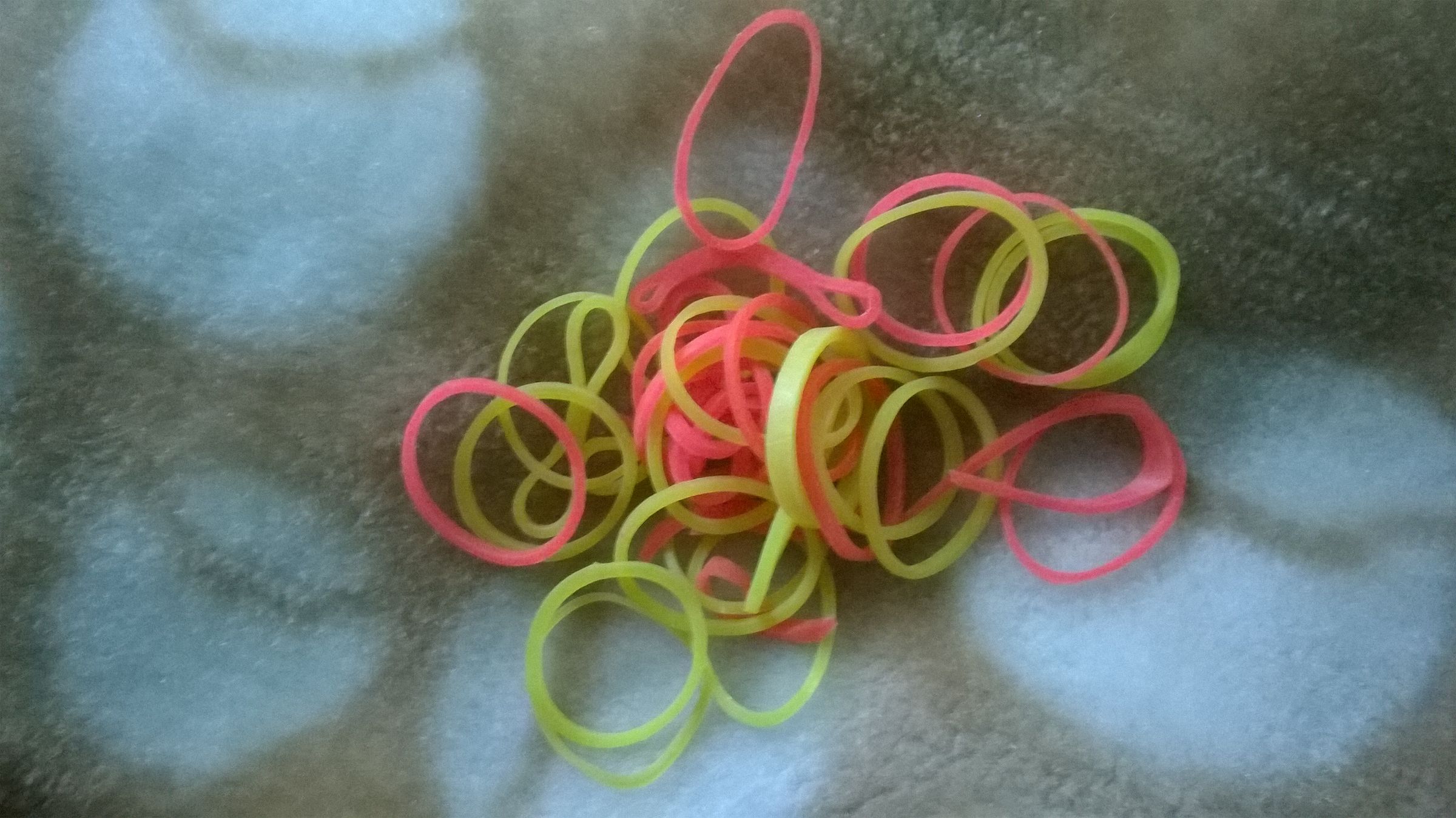 Rubber Band Chains 8 Steps Instructables