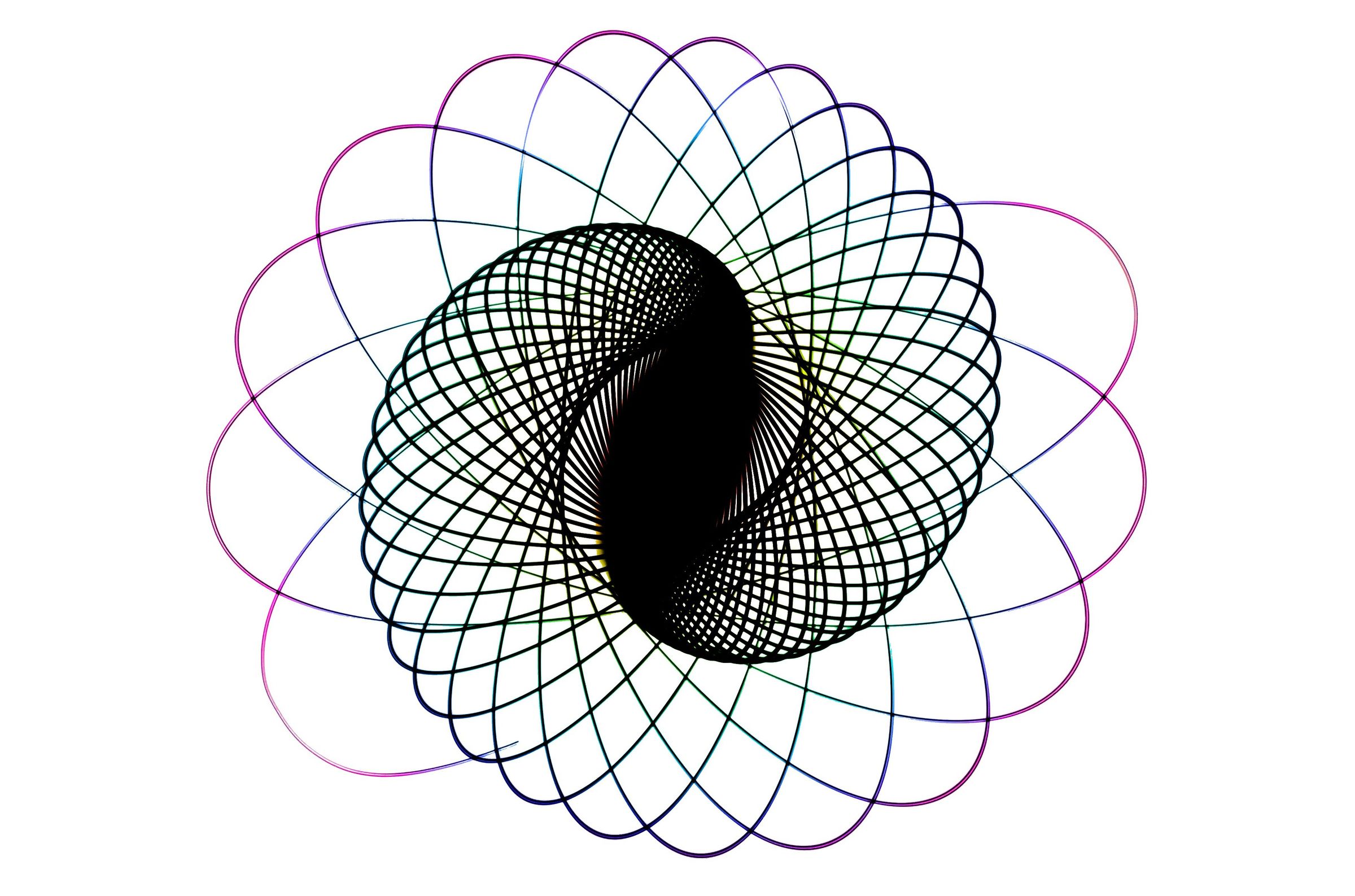 Light Painting Physiograms