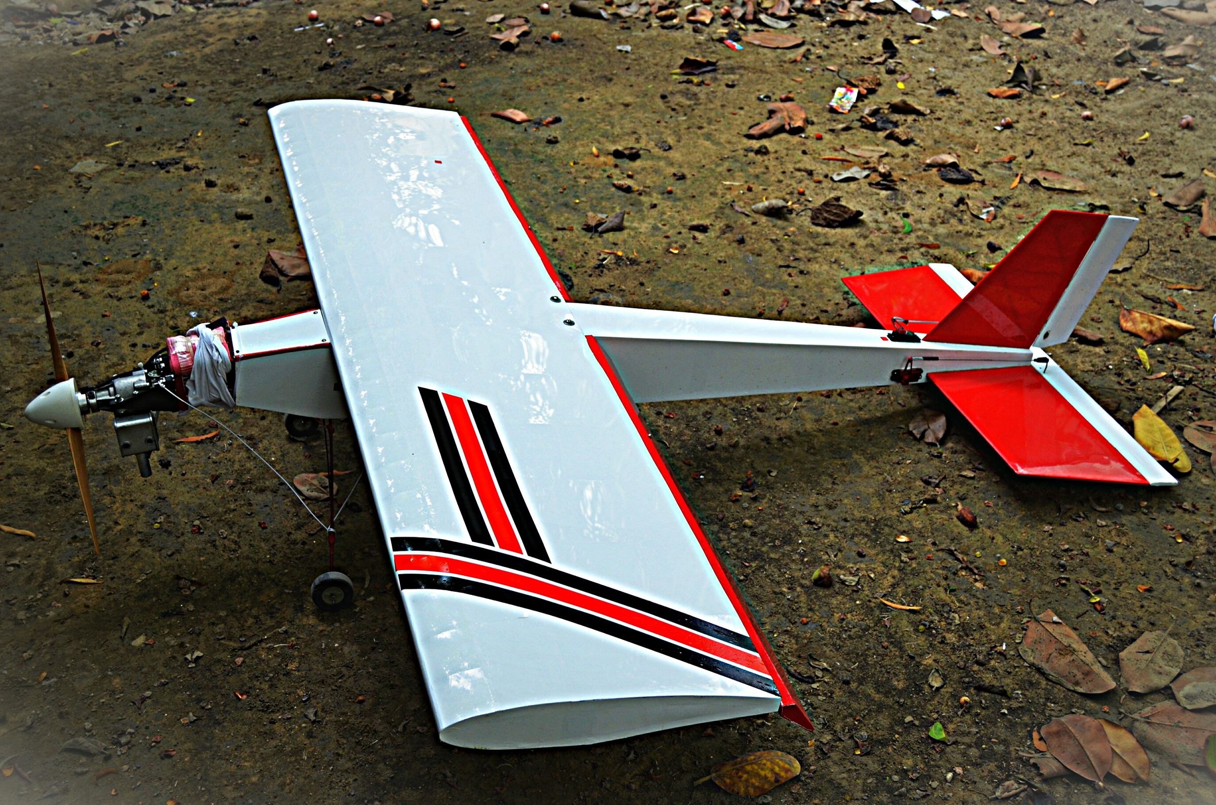 Scratch Built RC Airplane(20cc Gas Powered) 12 Steps (with Pictures