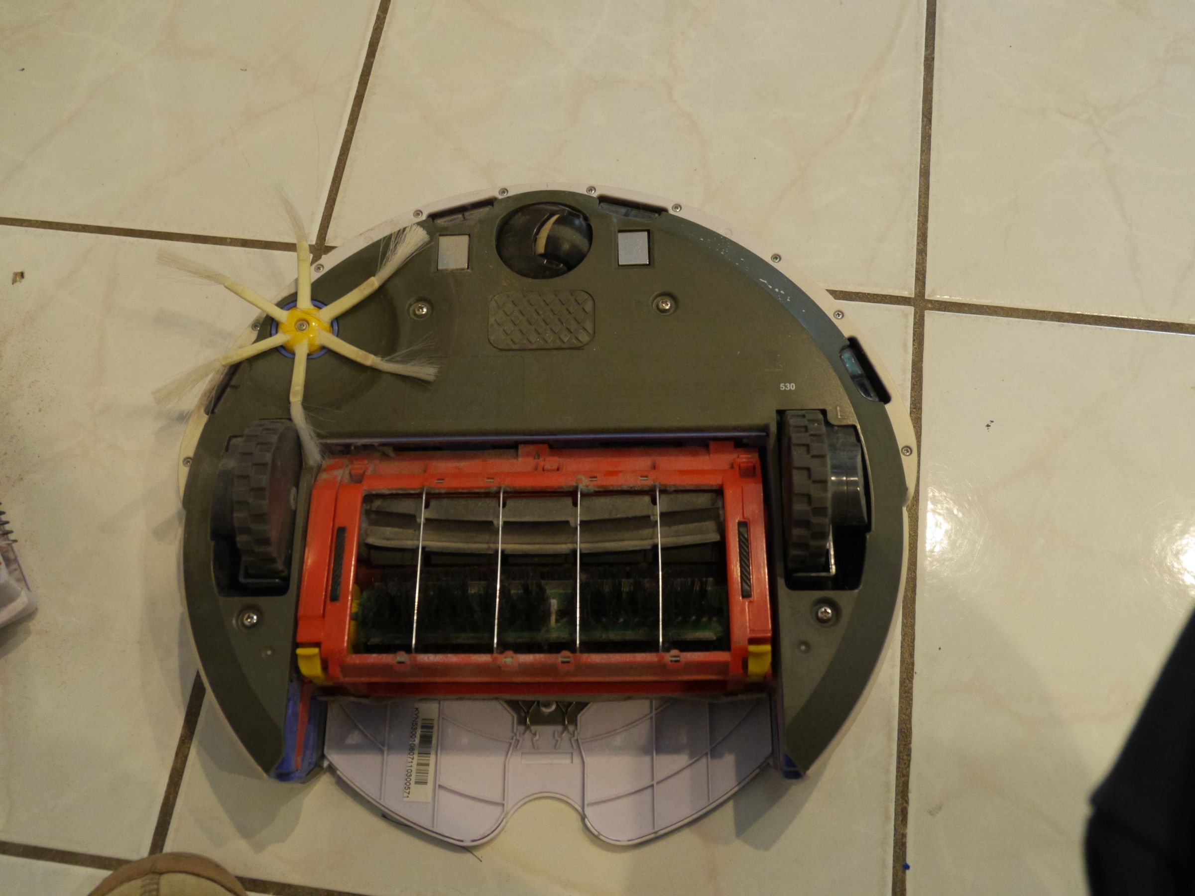 Disable Roomba 500 Dirt Detect : 4 