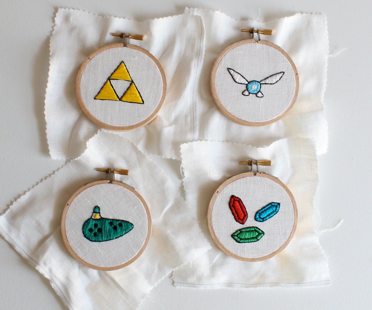 Legend of Zelda Embroideries + Pattern 11 Steps (with Pictures