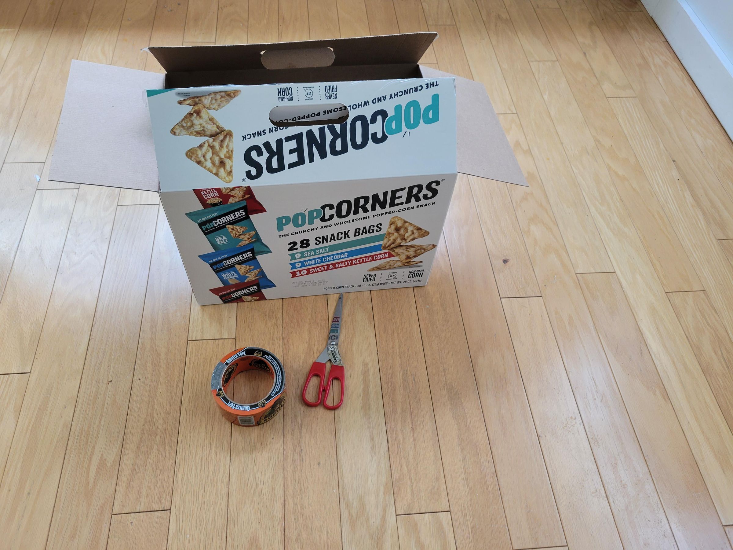 Upcycled Duct Tape Cardboard Planter 3 Steps Instructables