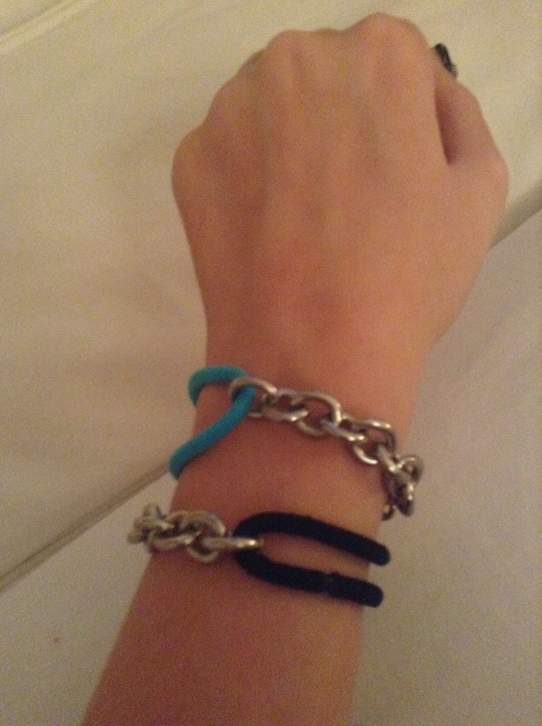 DIY Hair Tie Bracelets 5 Steps Instructables