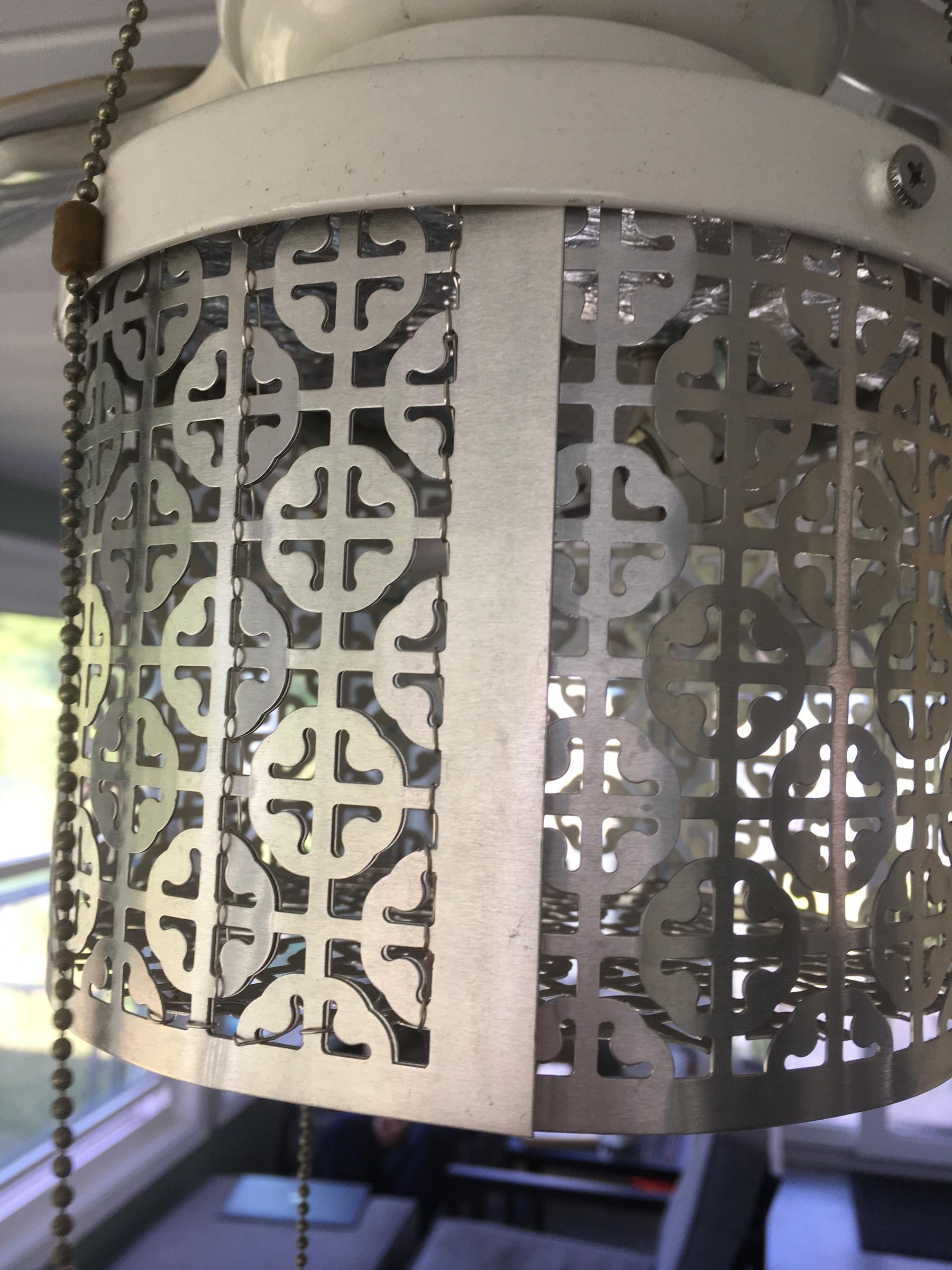 Moroccan Pattern Ceiling Fan Light Canister 6 Steps (with Pictures) Instructables