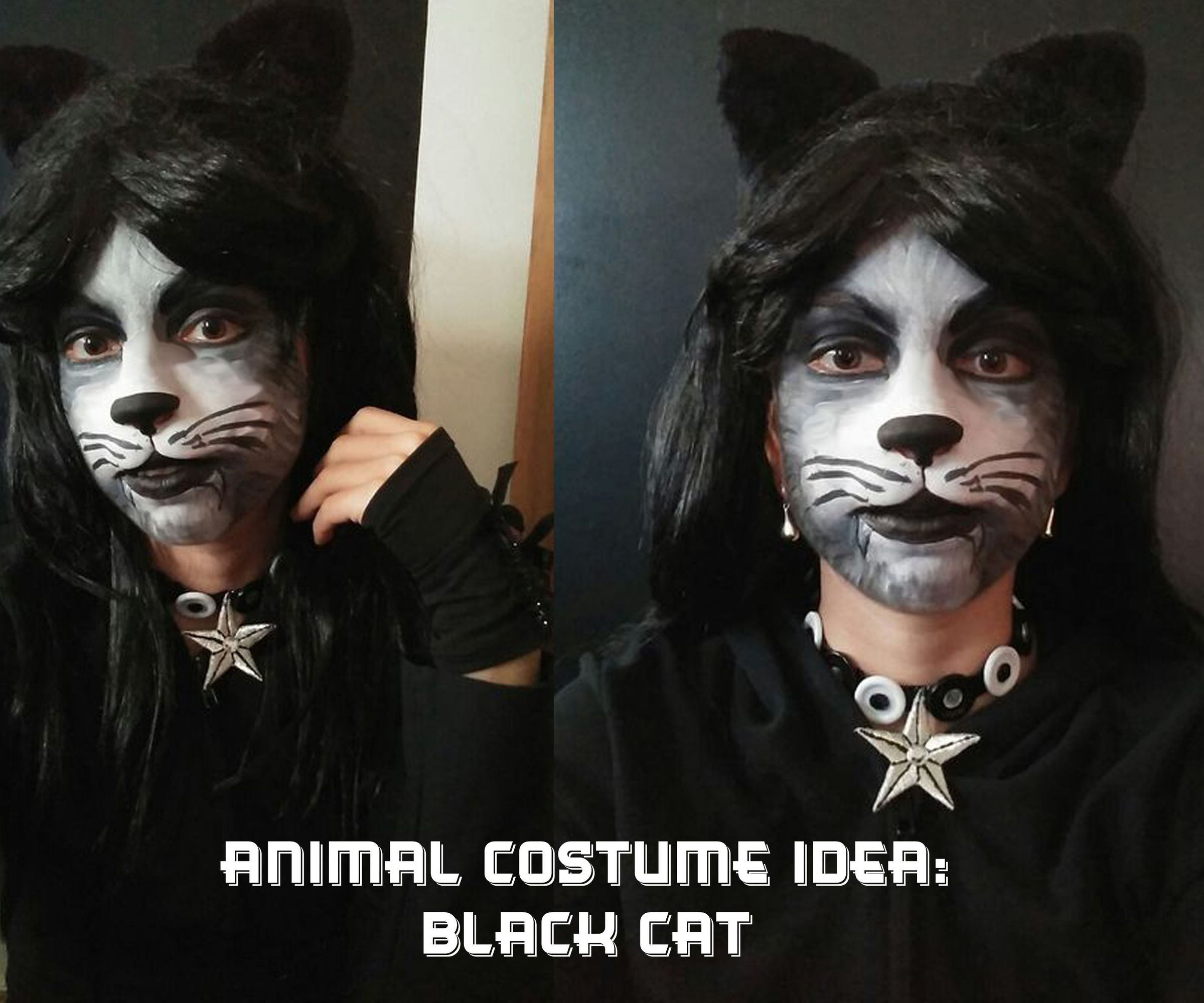animal costume idea: black cat DIY Project DIY Project Image