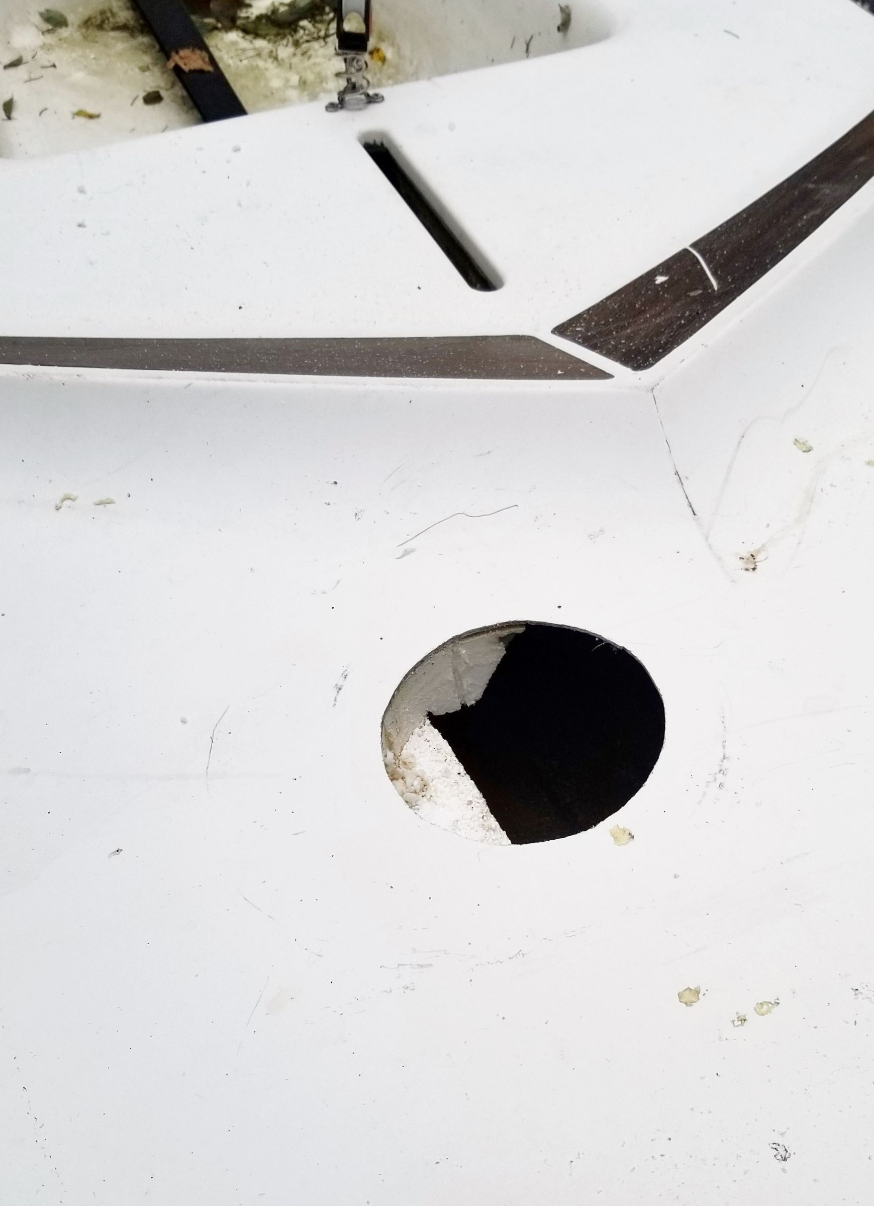 Install an Inspection Port in a Sunfish Sailboat 10 Steps Instructables