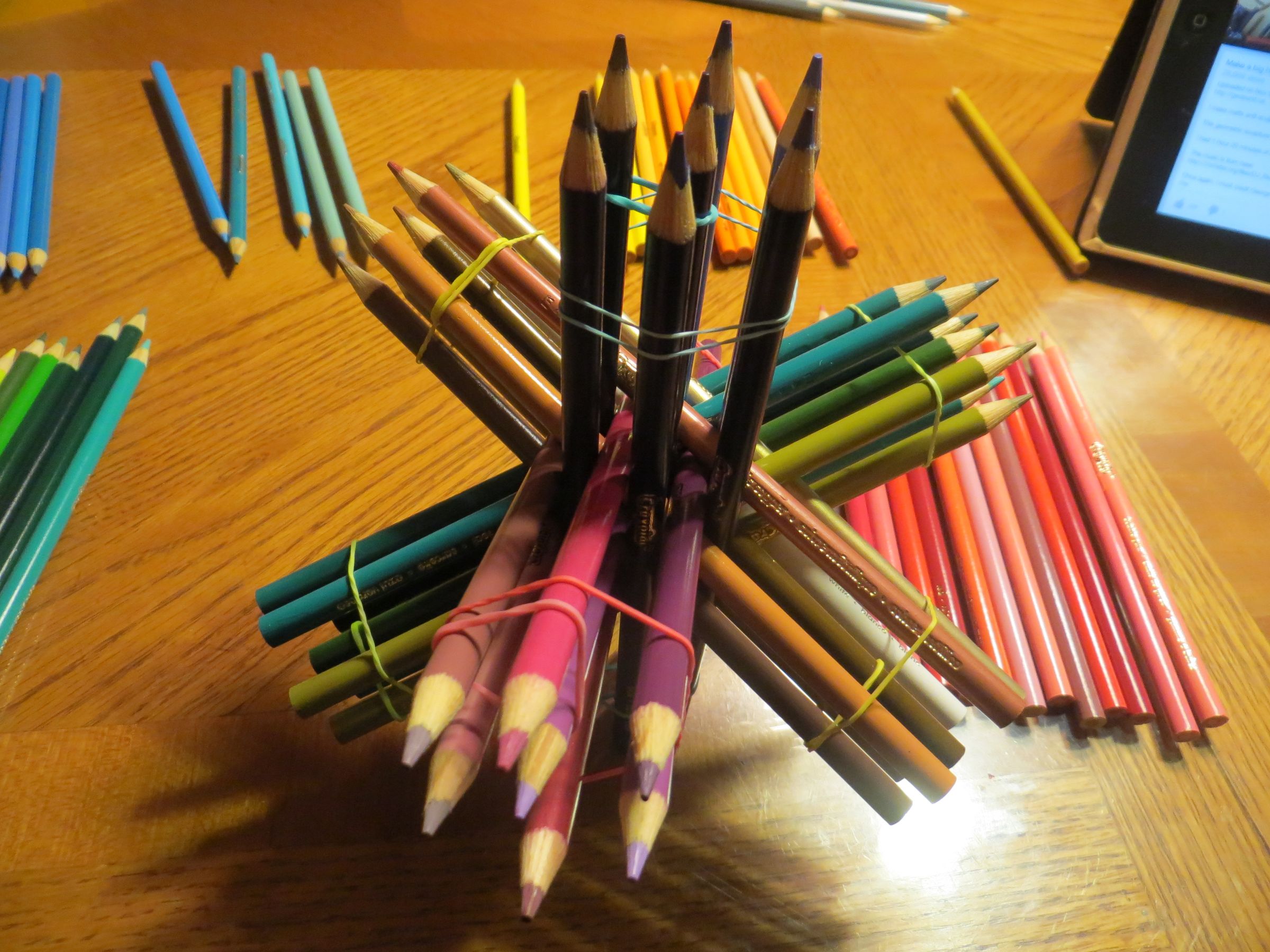 76 Pencil Sculpture 5 Steps With Pictures Instructables