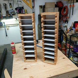 Portable screw storage Clearance