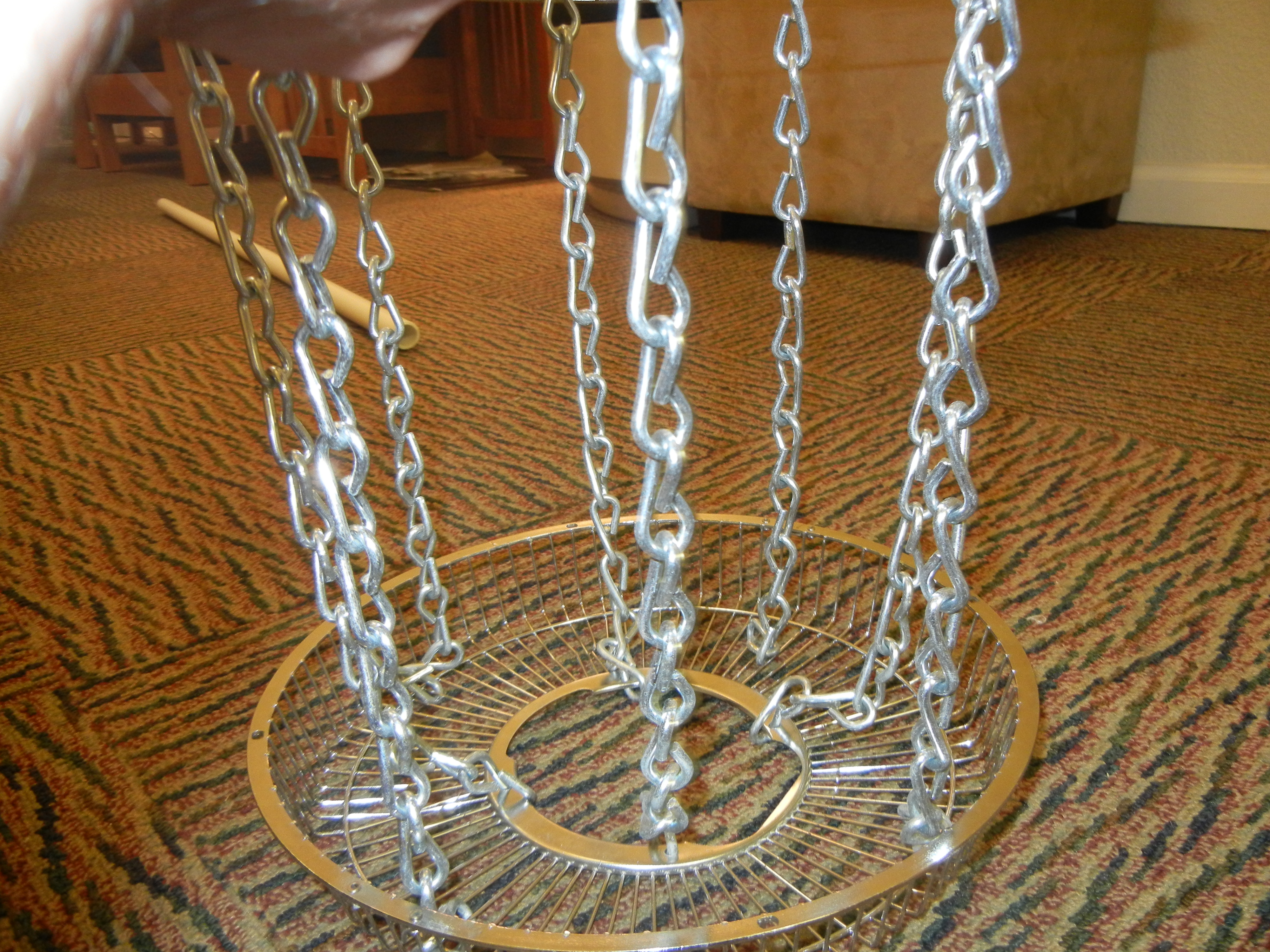 Portable Mini Disc Golf Basket 5 Steps (with Pictures) Instructables