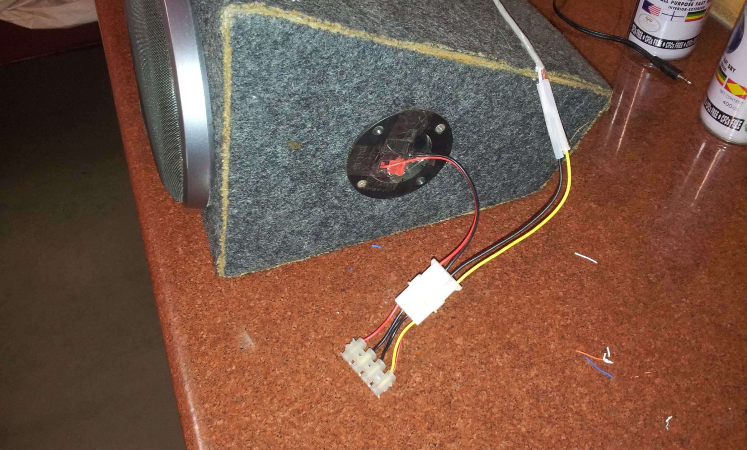 DIY Speaker/ Subwoofer Quick Disconnect 3 Steps (with Pictures