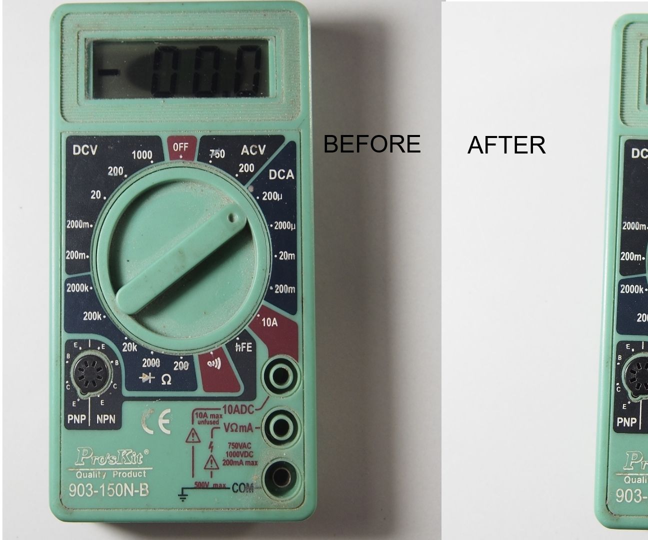 How to Repair Multimeter Lcd Display Black Spot Instructables