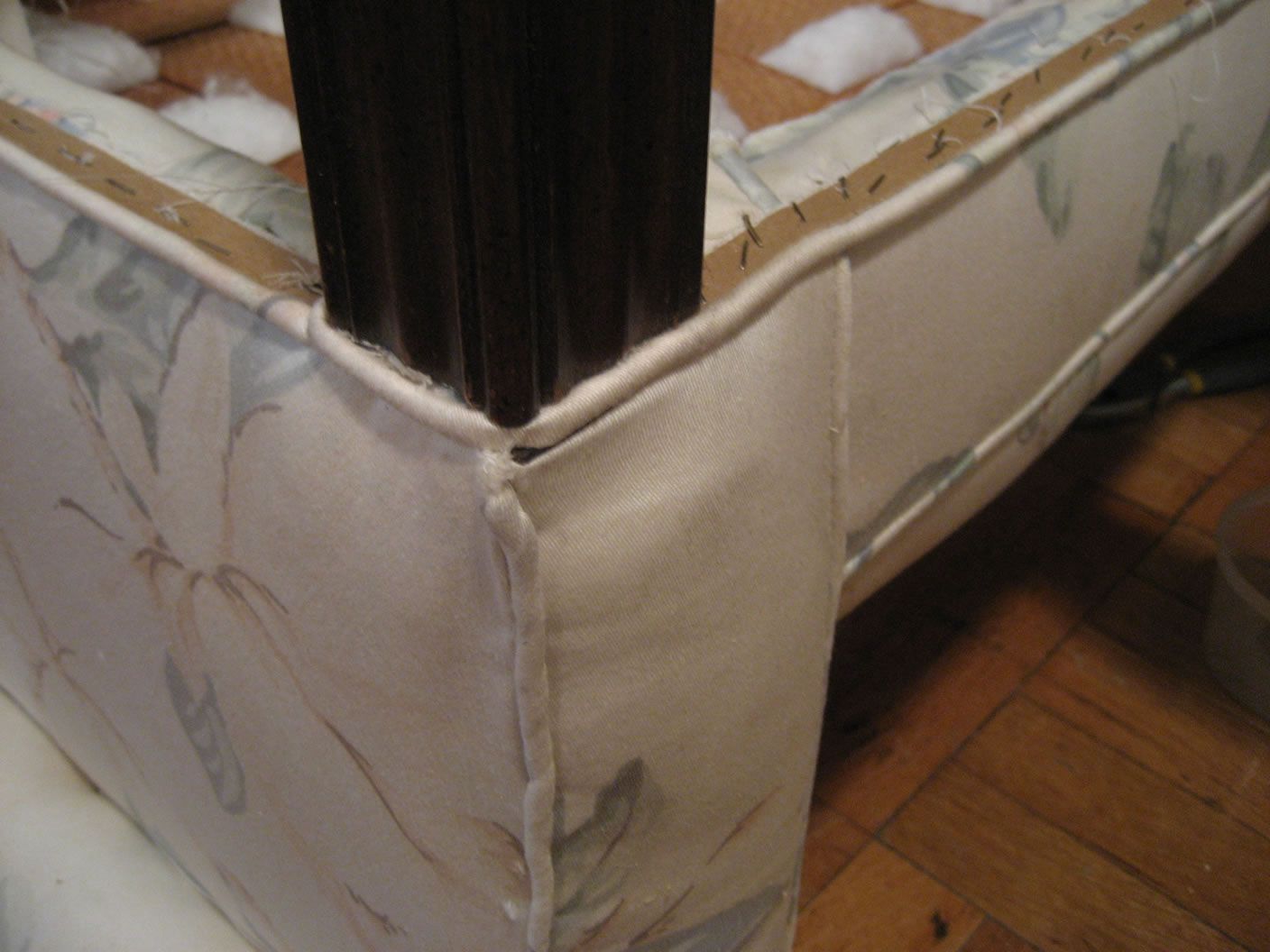 Upholster a Settee 9 Steps Instructables