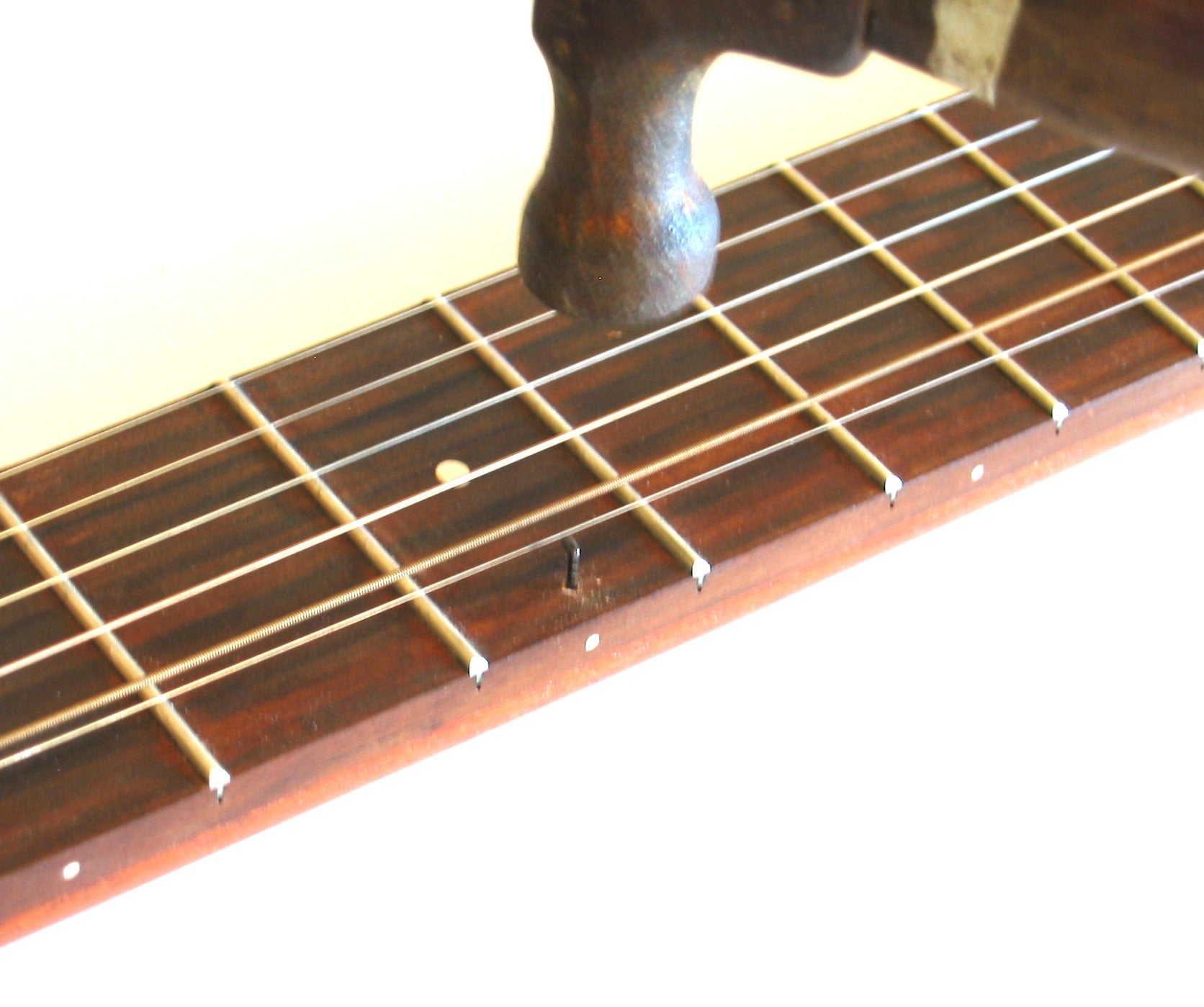 Railroad Spike Capo for Your Guitar or Banjo 7 Steps (with Pictures