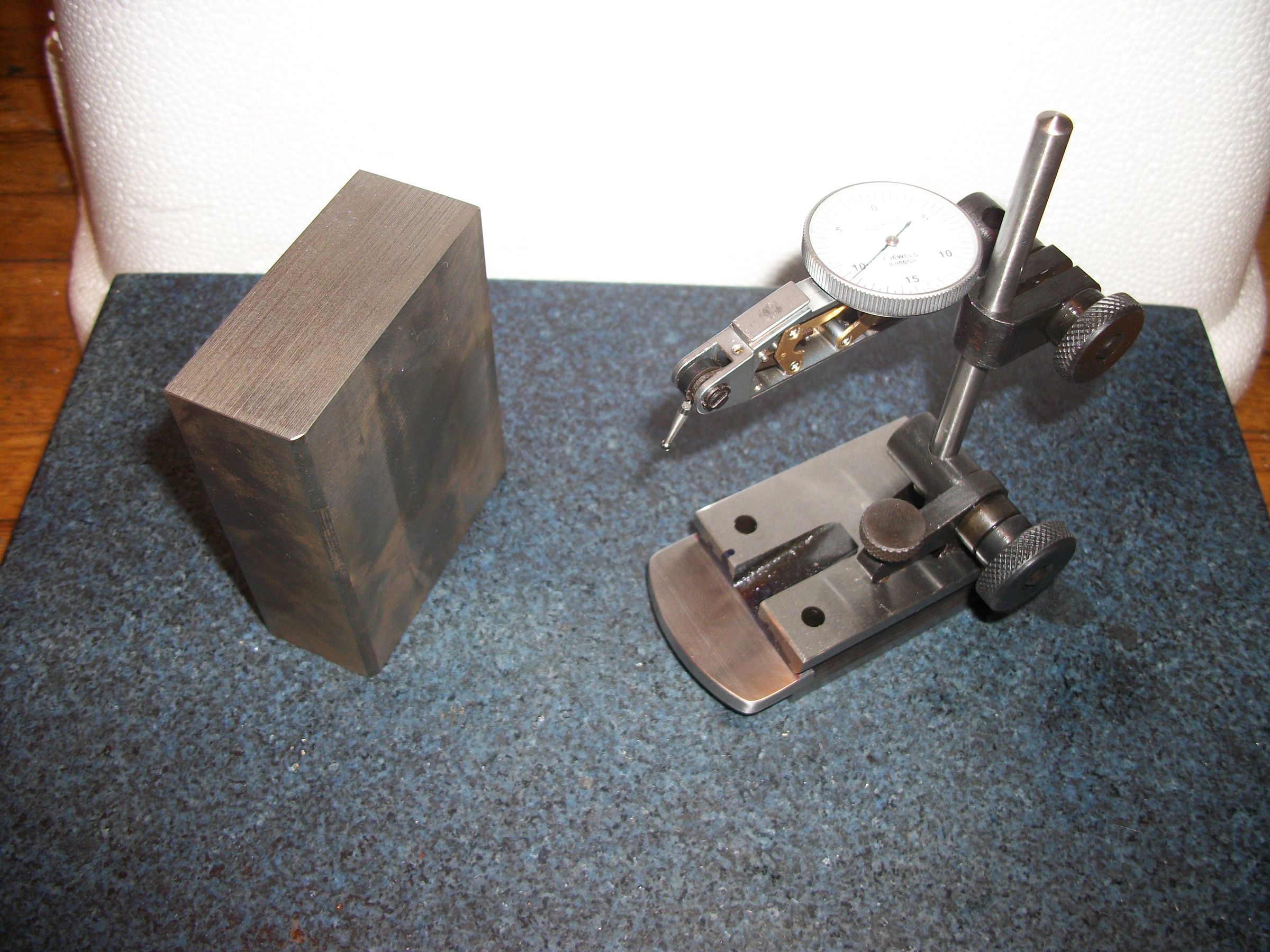 Modifying a Surface Gauge for Squareness Measuring 5 Steps