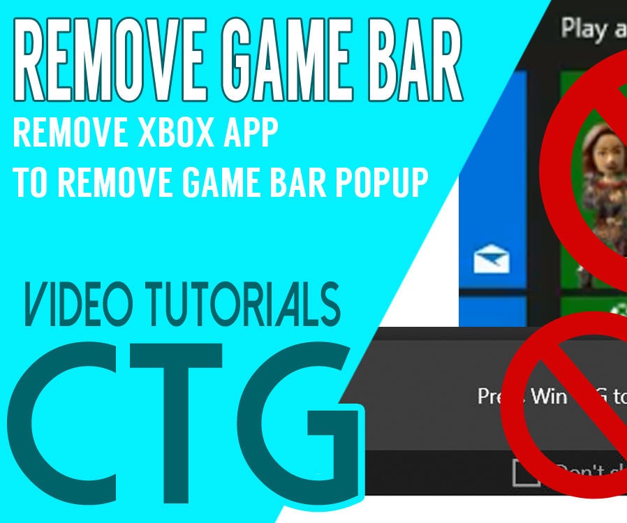 HOW TO REMOVE GAME BAR POPUP REMOVE XBOX APP Instructables
