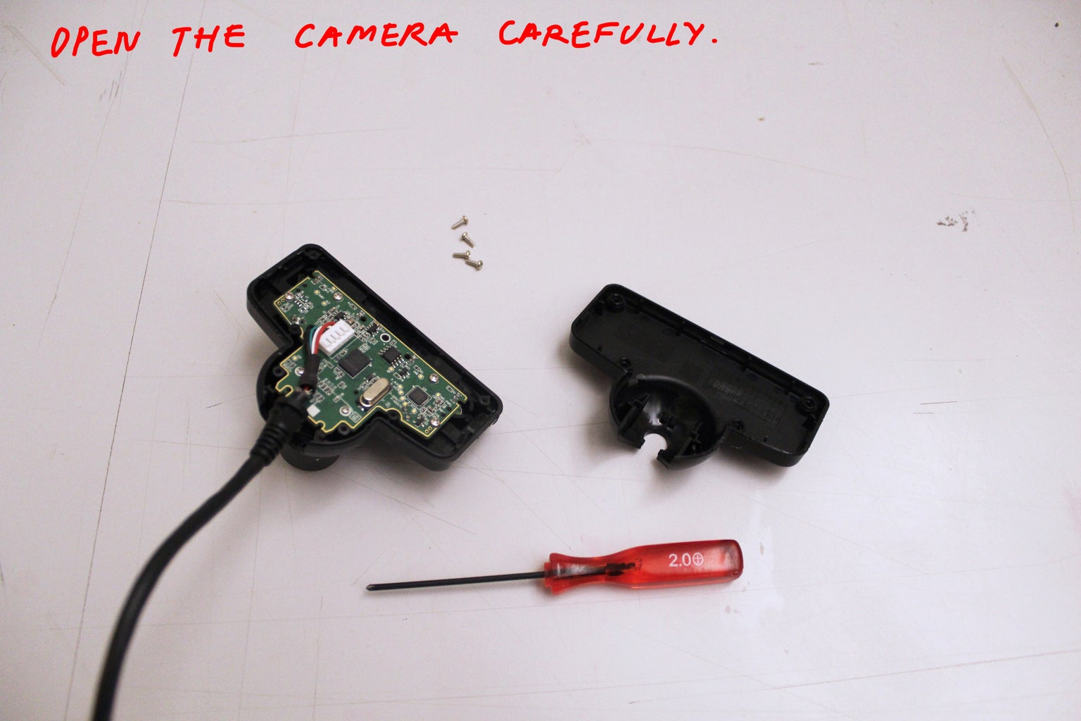 HOW TO MAKE AN INFRARED CAMERA WITH AN IR LED LIGHT : 5 Steps (with ... Circuit Diagram