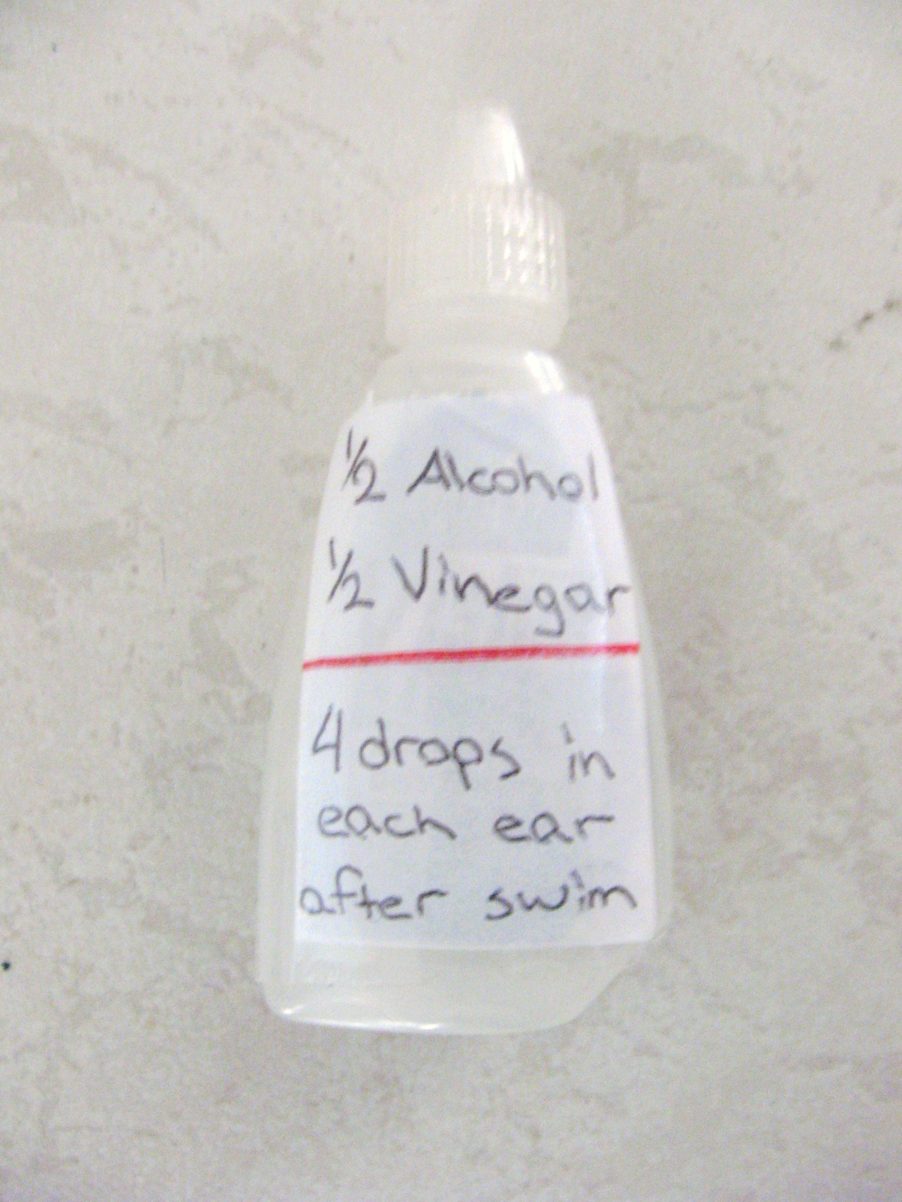 AfterSwimming Eardrops to Prevent Infections 4 Steps Instructables