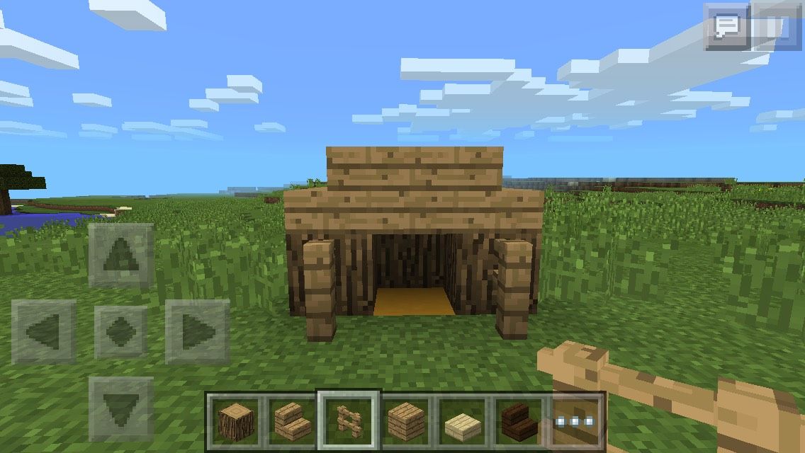 Minecraft Pe Wolf Kennel 7 Steps Instructables