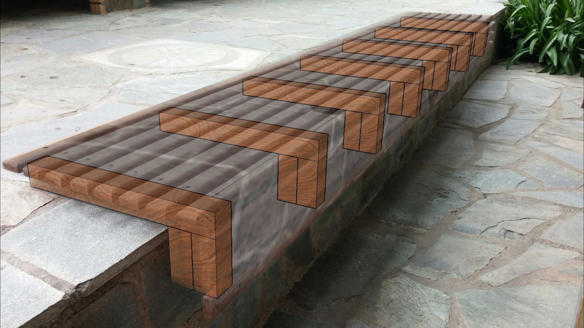 Outdoor Wooden Slat Bench Seat 20 Steps (with Pictures) Instructables
