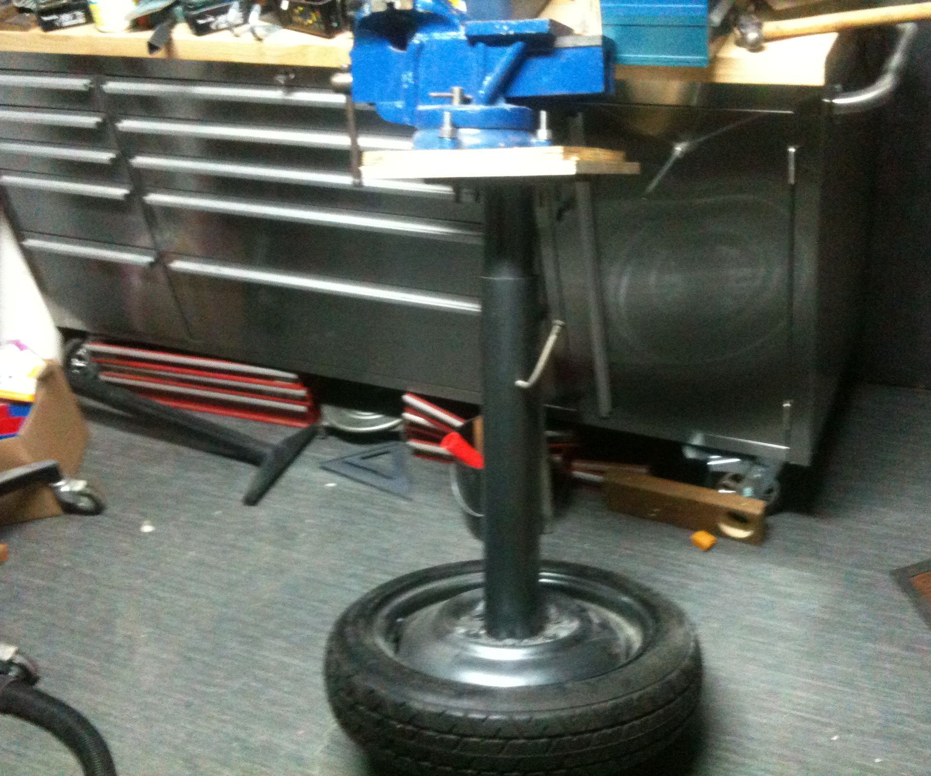 Vise Stand 6 Steps Instructables