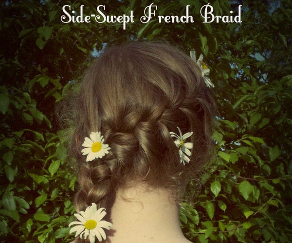 Summer Side-Swept French Braid