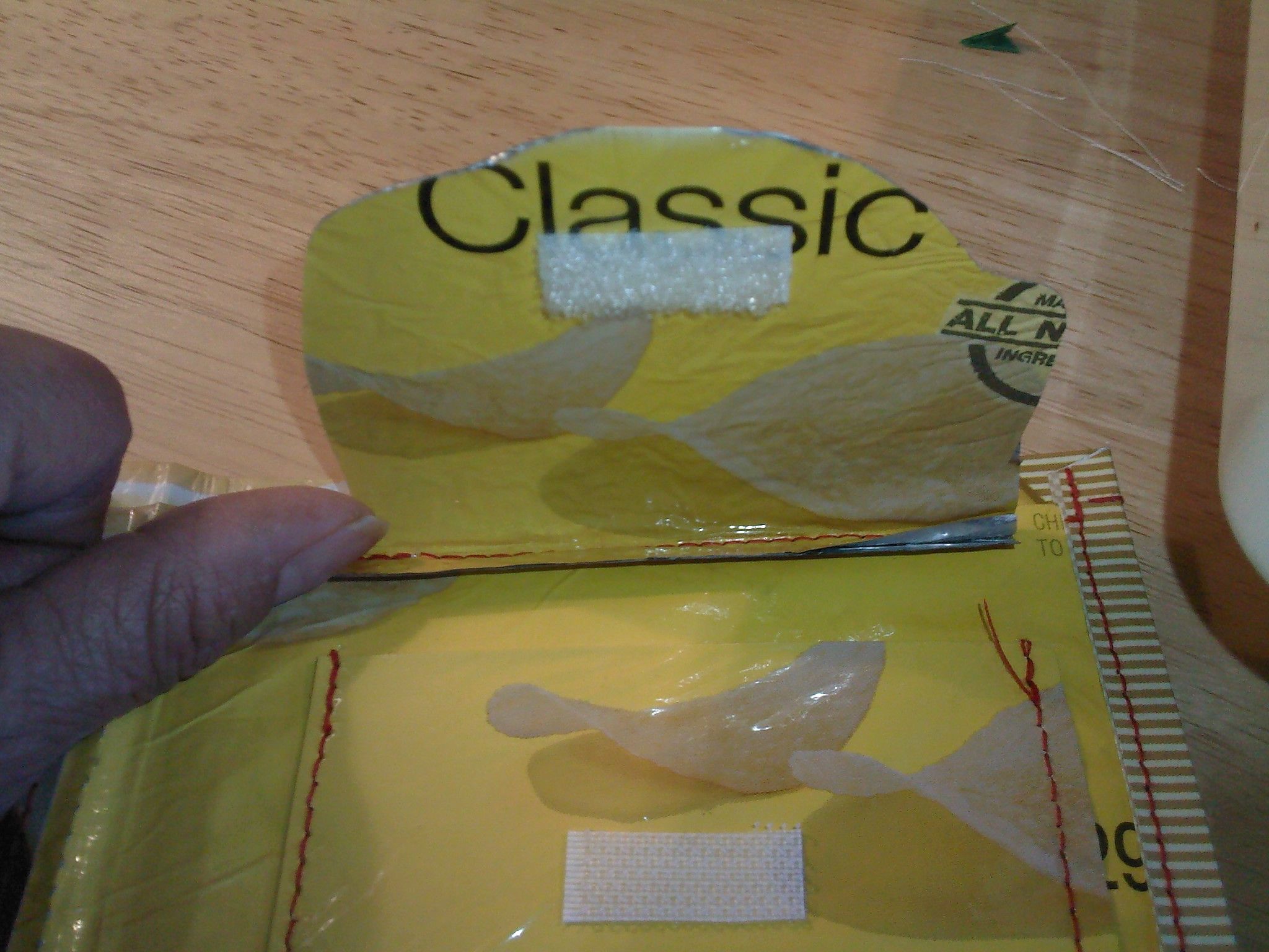 Potato Chip Bag Wallet 10 Steps (with Pictures) Instructables