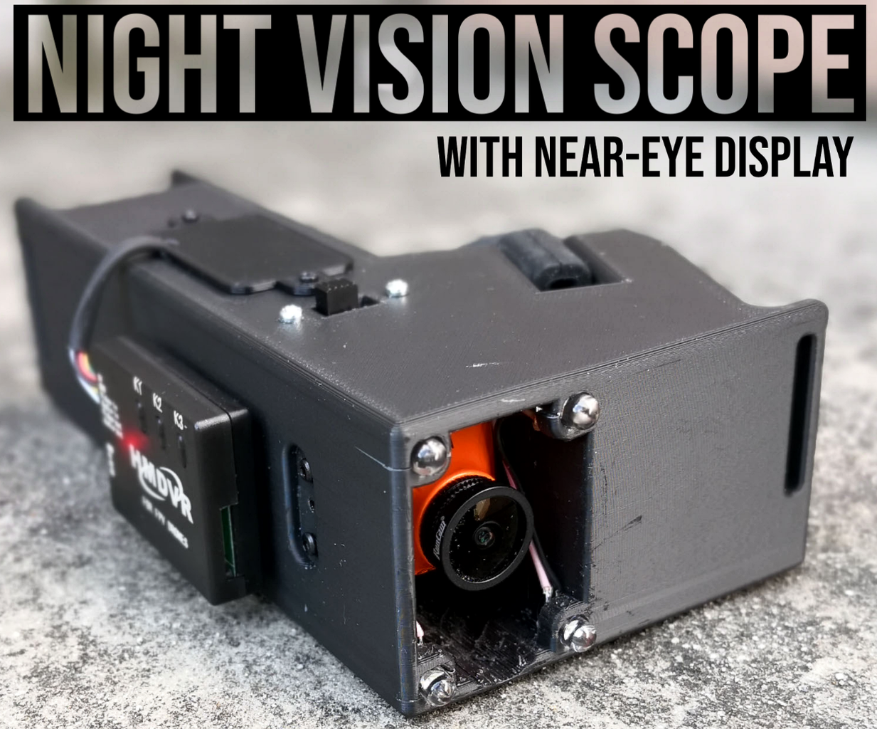 Night Vision Scope/Camera : 12 Steps (with Pictures) - Instructables