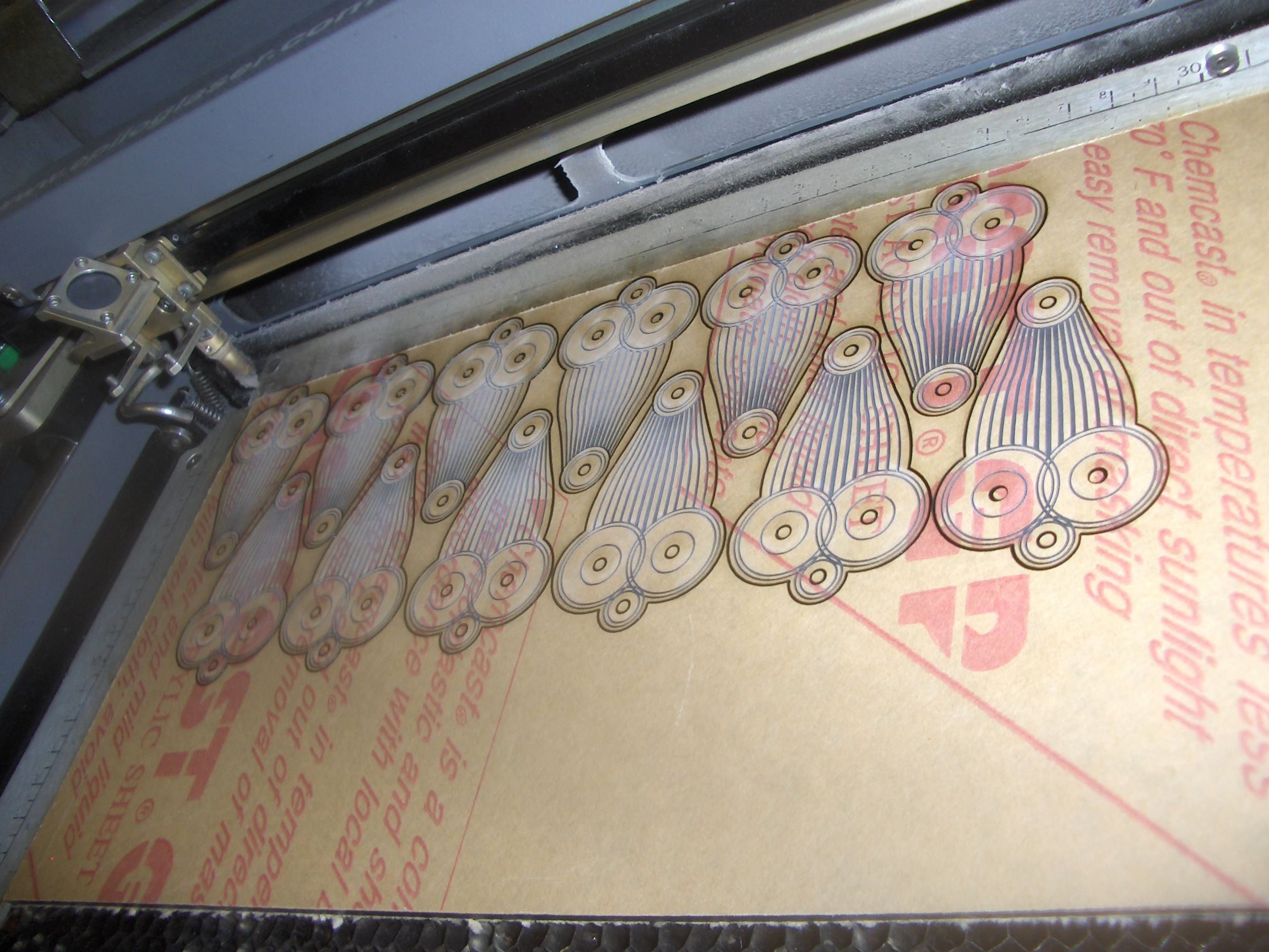 Improving Laser Etched Acrylic Panels With Acrylic Paint 4 Steps
