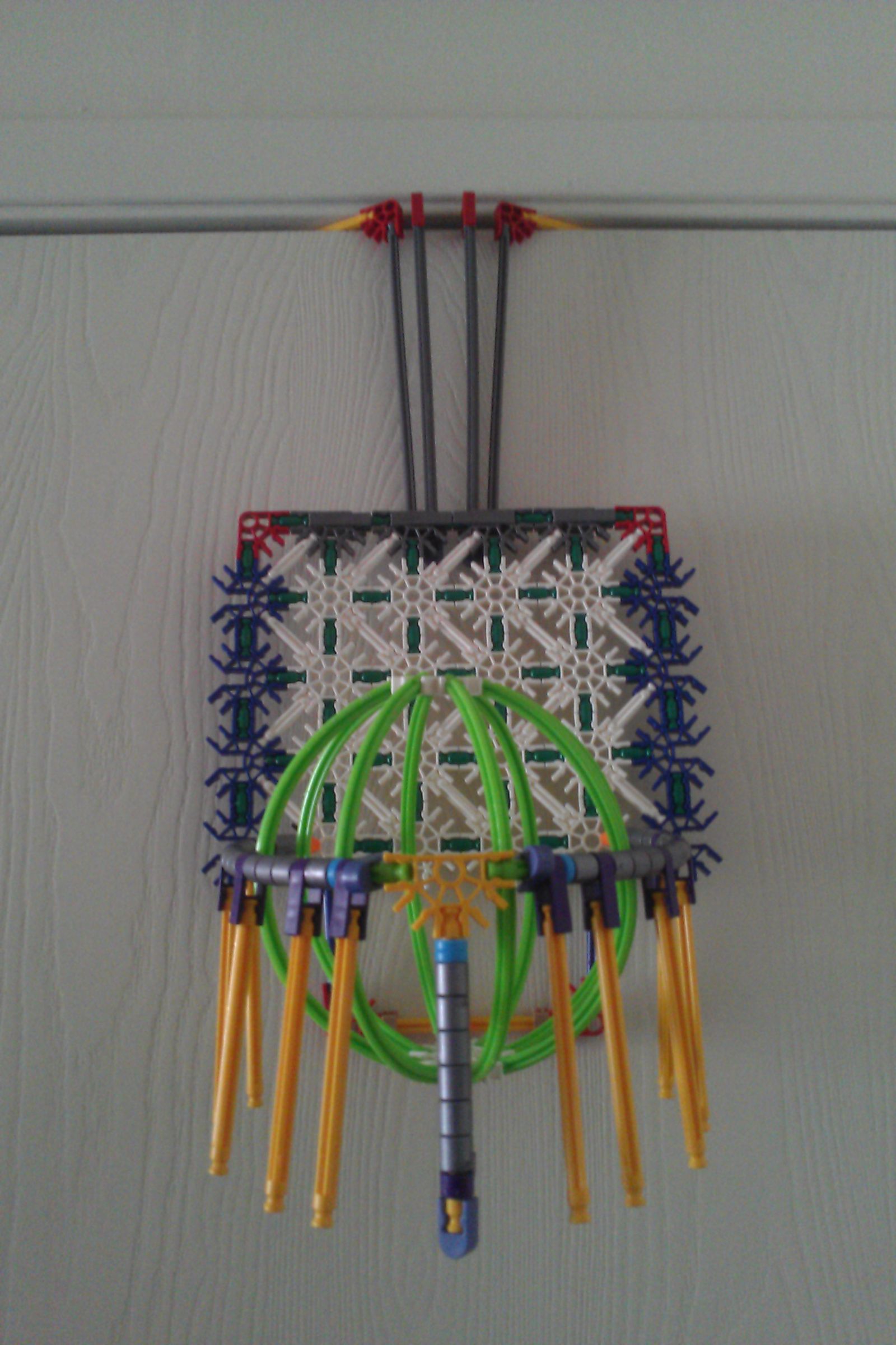 adjustable door mounted k'nex basketball hoop DIY Project DIY Project Image