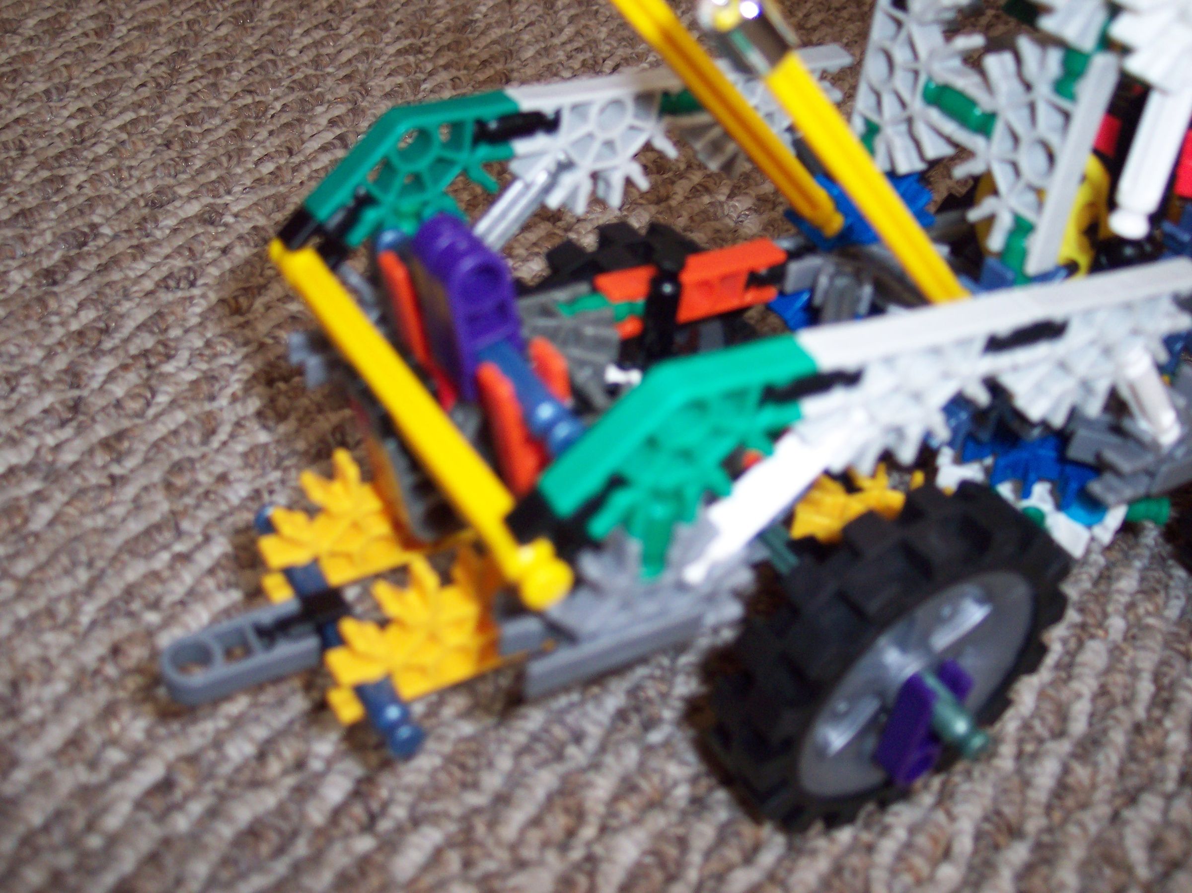 How to Make a Knex Trailer and Hitch for a Knex Mini Suspension Truck ...