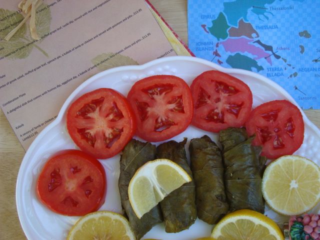Stuffed Grape Leaves or Dolmades