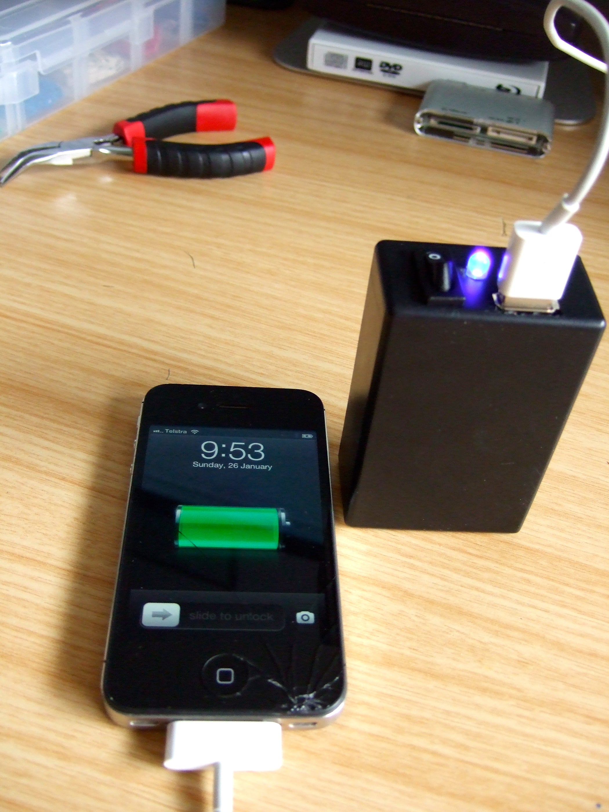 Portable USB Charger Instructables