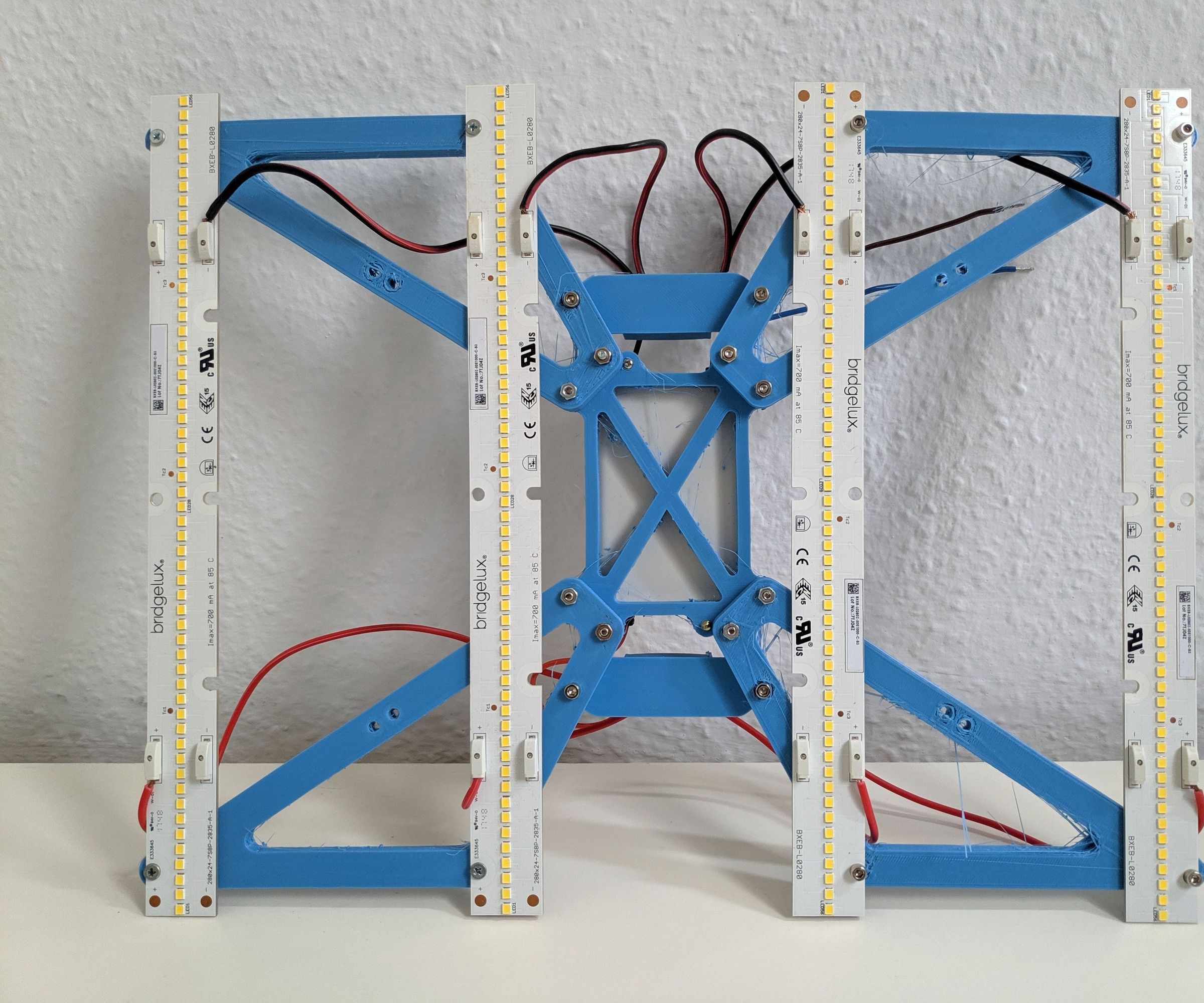 $30 3d printed efficient led grow light DIY Project DIY Project Image