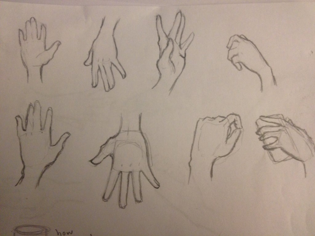 Drawing Hands The Simple Way 8 Steps Instructables Drawing Hands The Simple Way 8 Steps Instructables