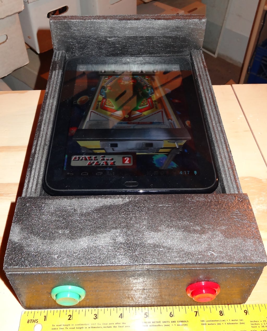 MiniPinball Tablet 3 Steps Instructables