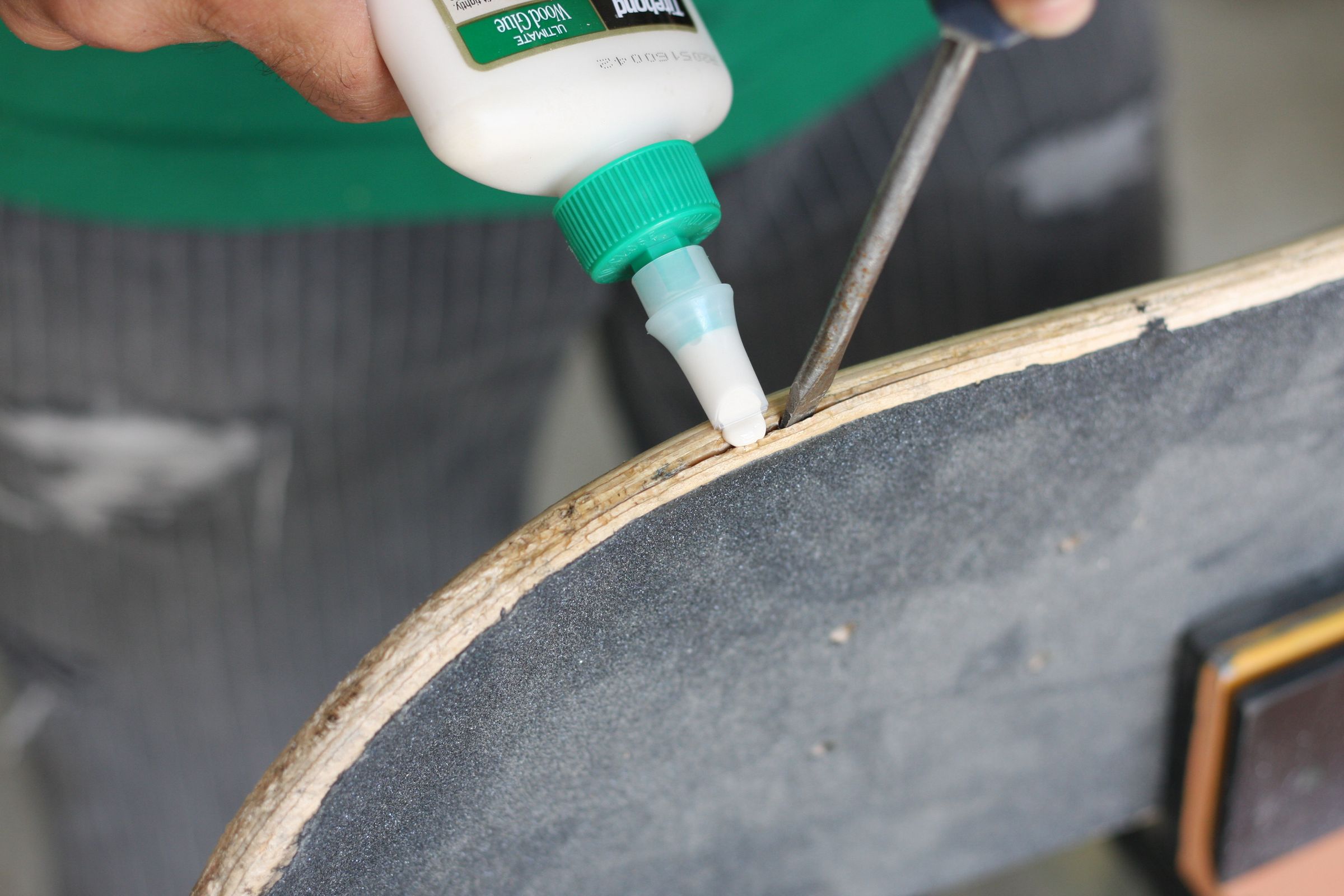 Fixing Skateboard Delamination 4 Steps Instructables