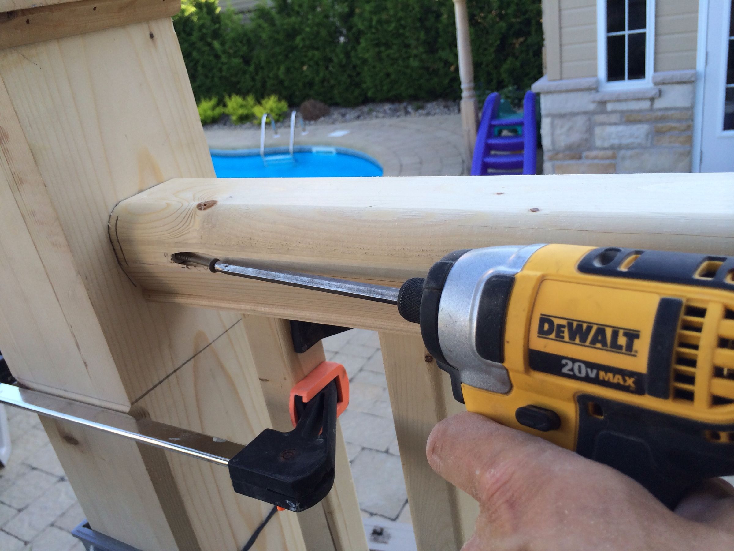 Premium Deck Railing From 2x4 and 2x6 Construction Lumber : 7 Steps ...