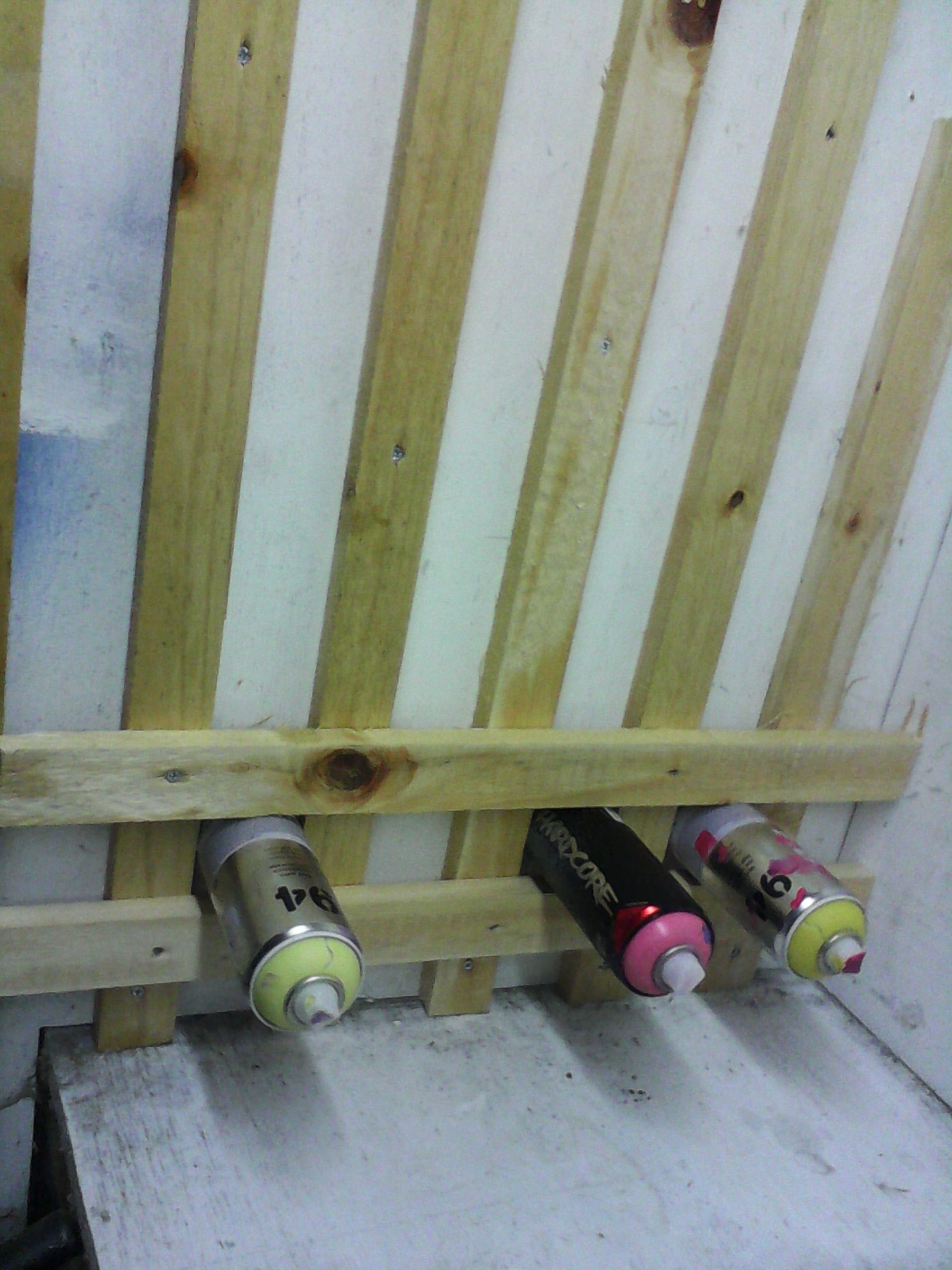 Spray Paint/Can Rack 3 Steps (with Pictures) Instructables