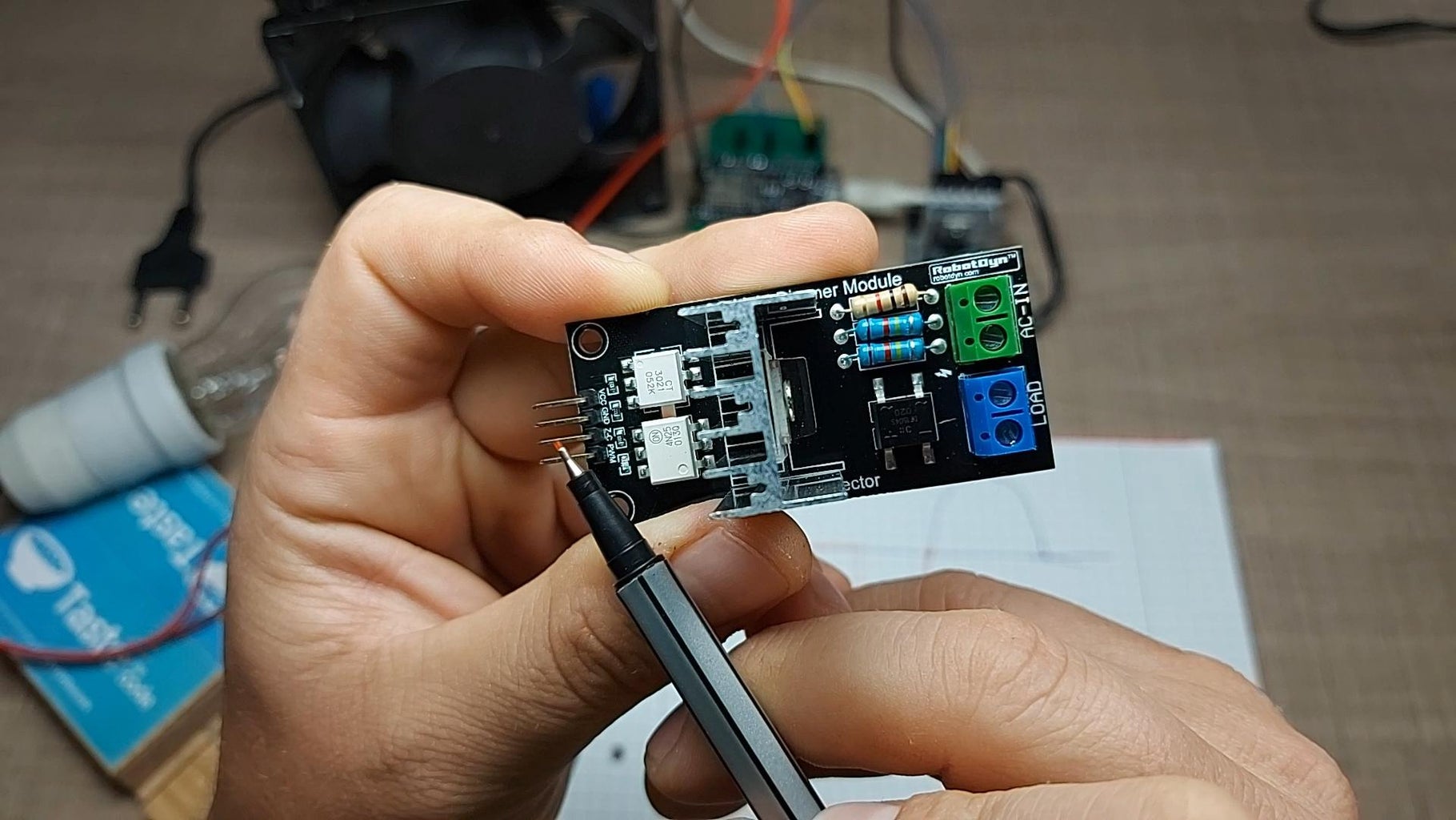 AC Dimming and AC Motor Speed Control How to With Arduino/NodeMCU : 5 ...