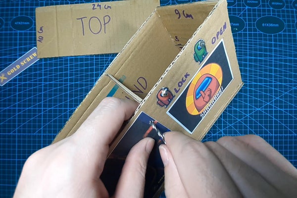 Drill Hole and Put the LED