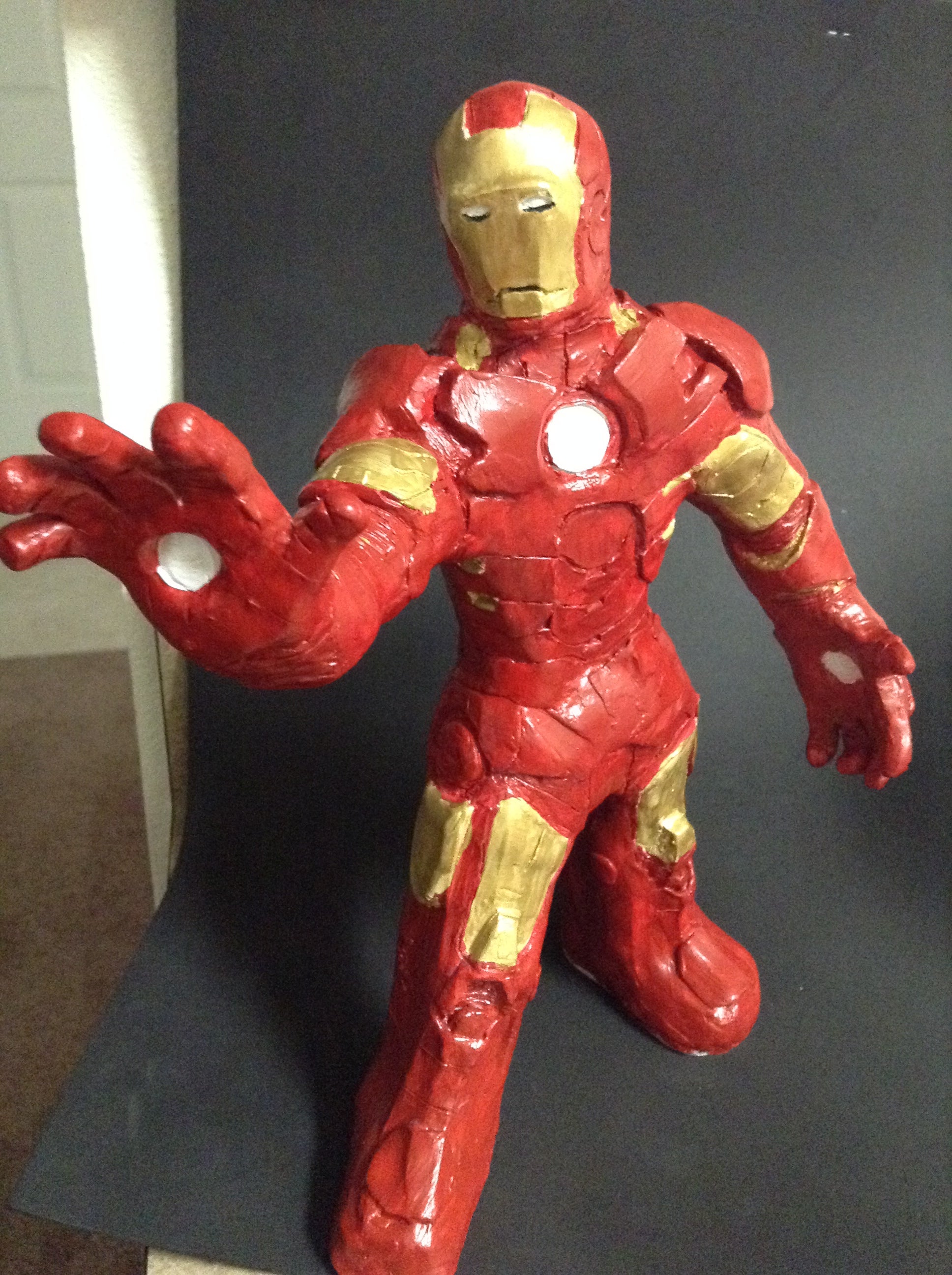 Clay Iron Man 13 Steps Instructables