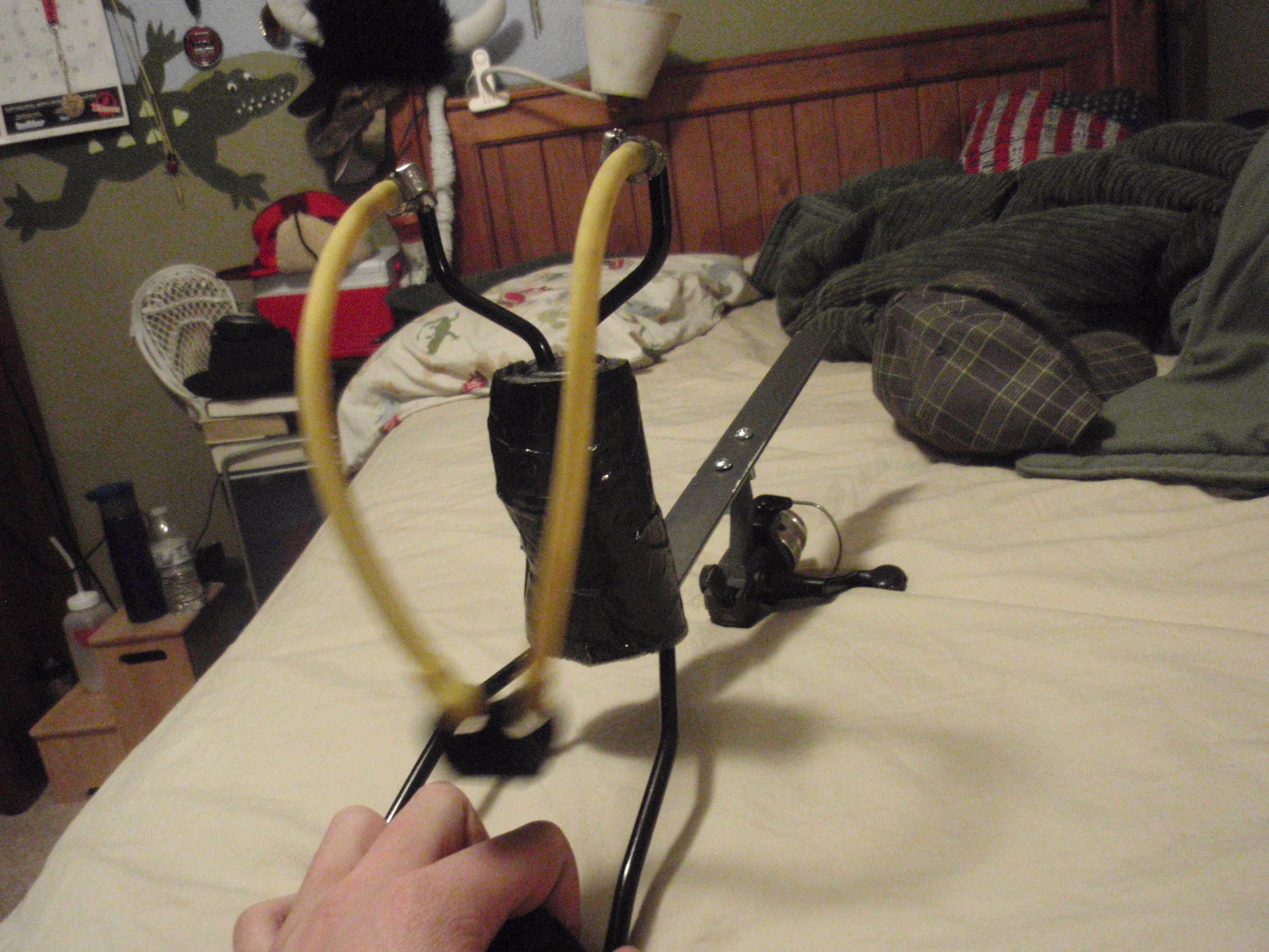 slingshot fishing pole