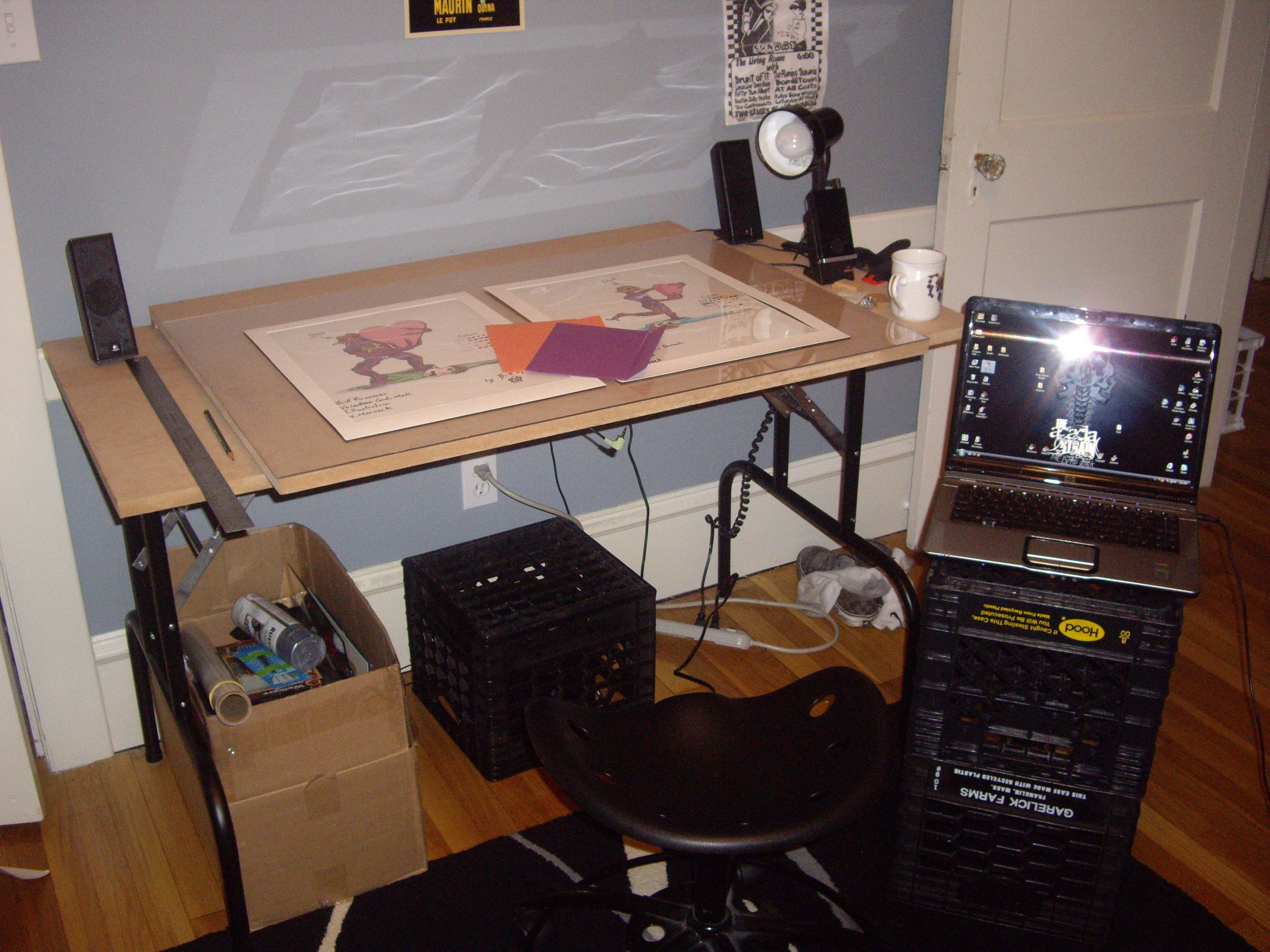 $50 Drafting Table : 5 Steps (with Pictures) - Instructables