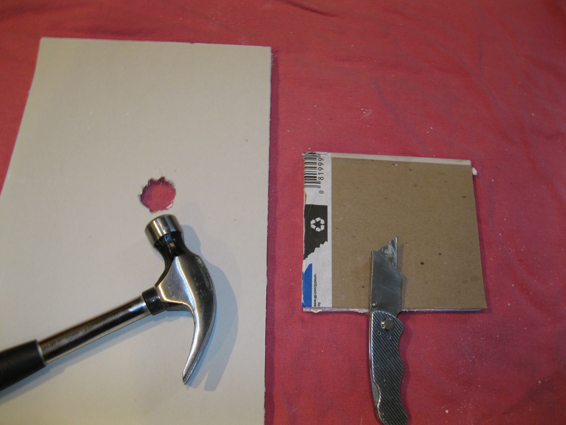 How to Repair a Hole in Sheetrock or Drywall 3 Steps (with Pictures