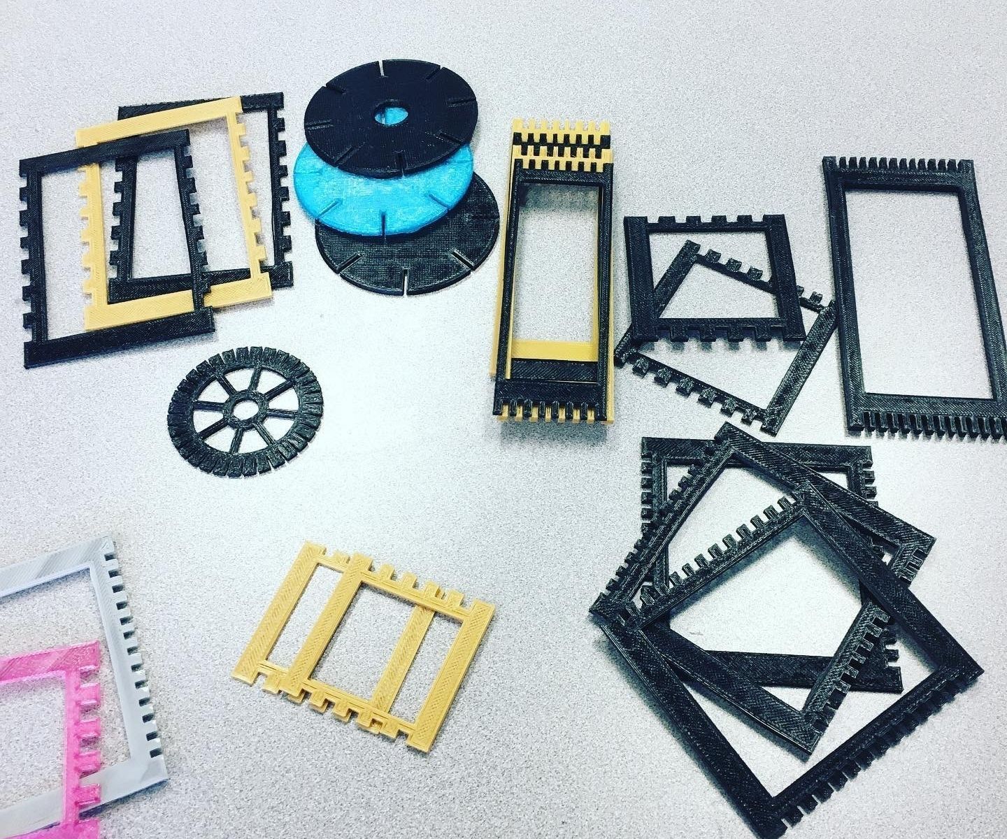 DIY guide for 3D Printed Mini Looms with step-by-step instructions
