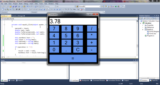 Creating a Calculator Visual Studio C# : 11 Steps - Instructables