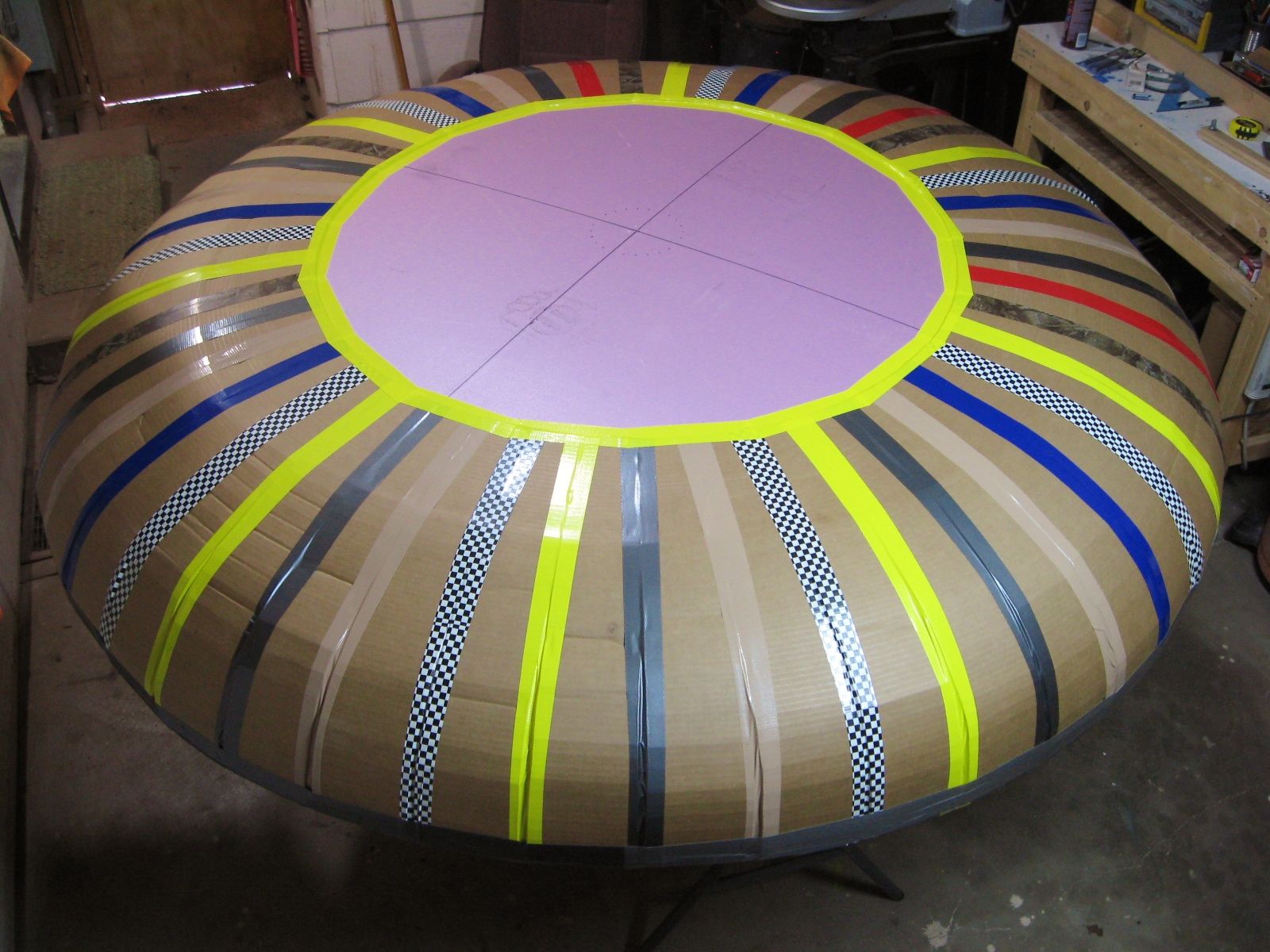 giant flying disc