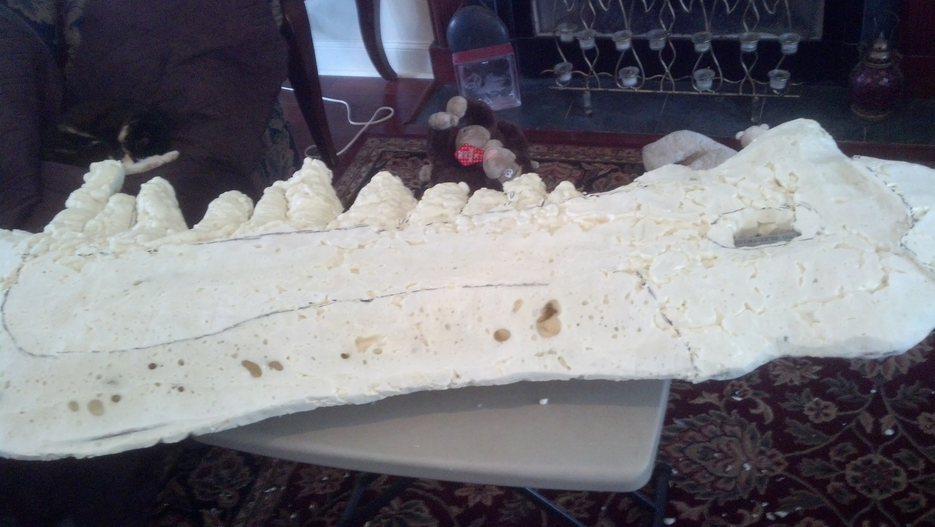 Large Expanding Foam Prop Monster Hunter Greatsword 10 Steps (with