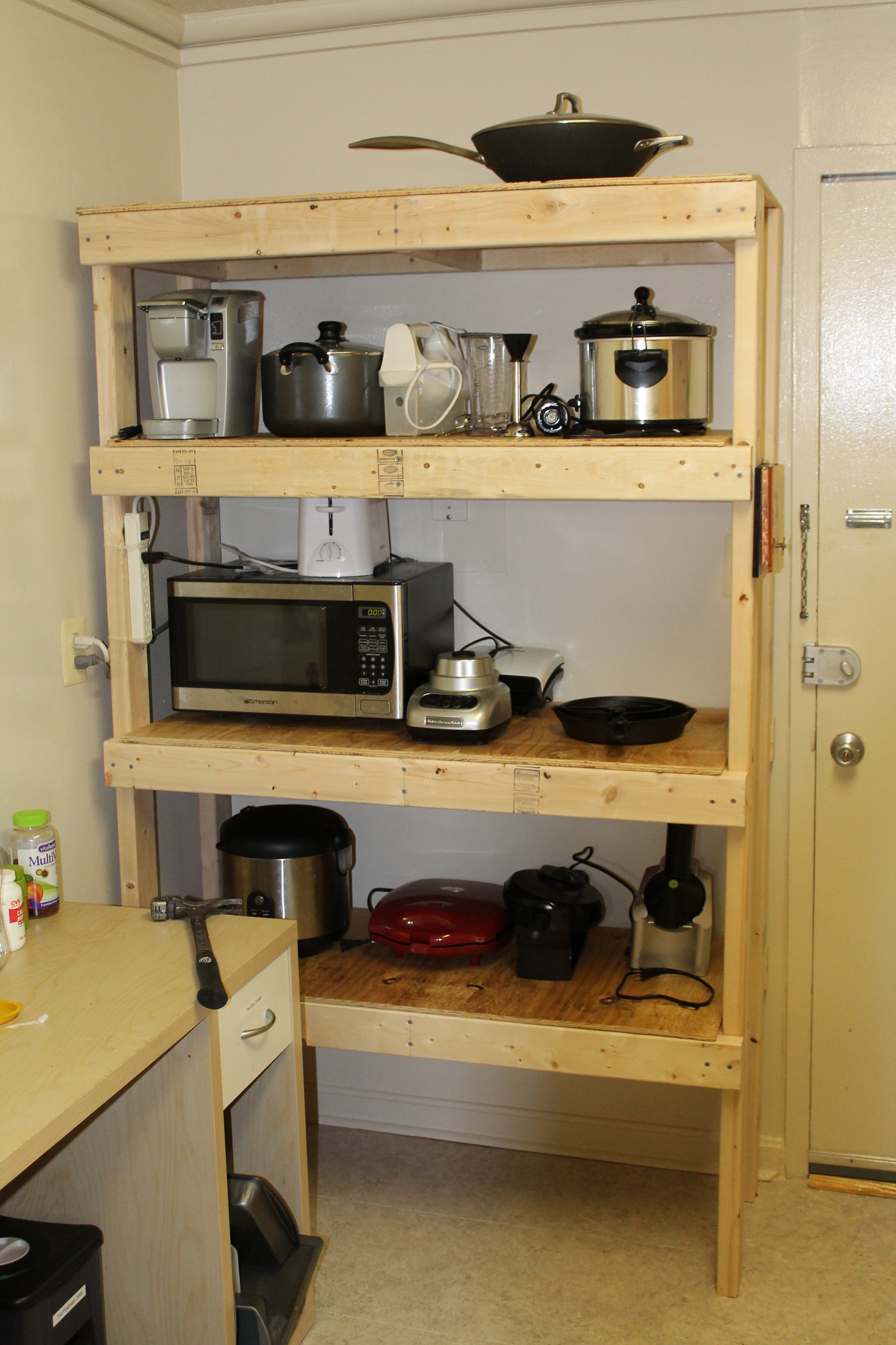 Cheap Storage Shelves 9 Steps (with Pictures) Instructables