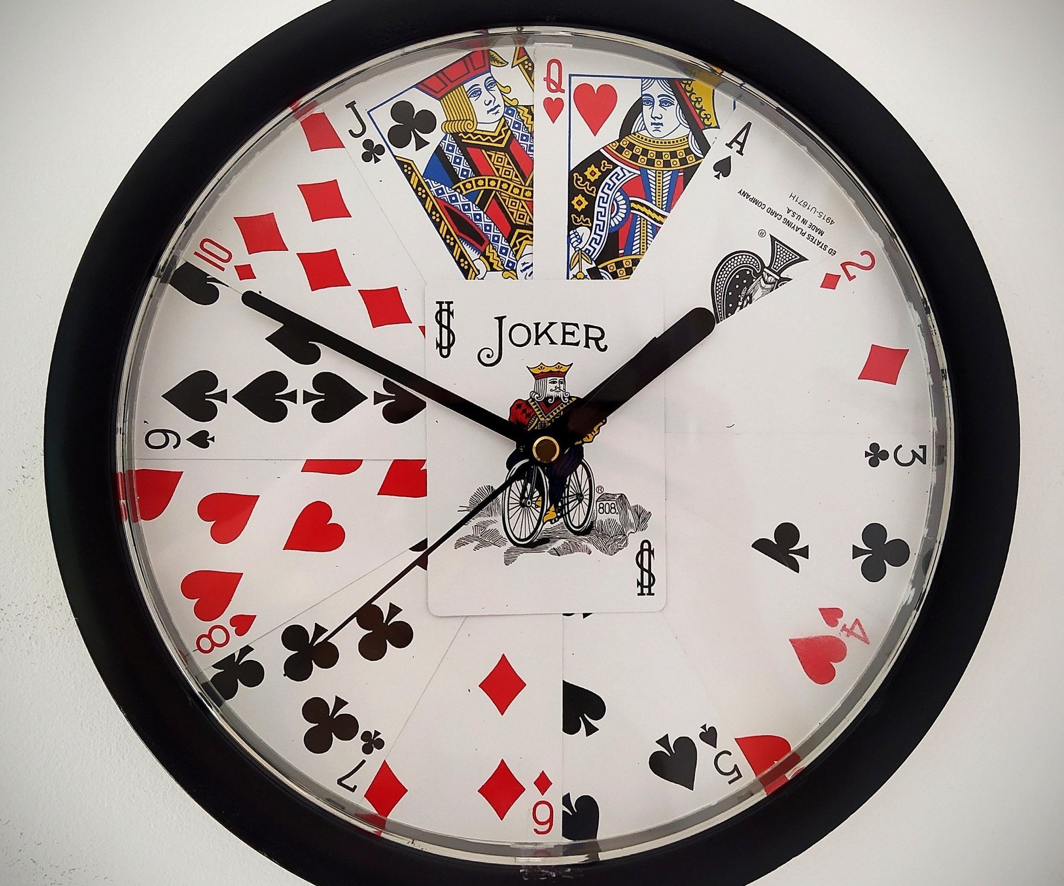 Playing Cards Clock 7 Steps (with Pictures) Instructables
